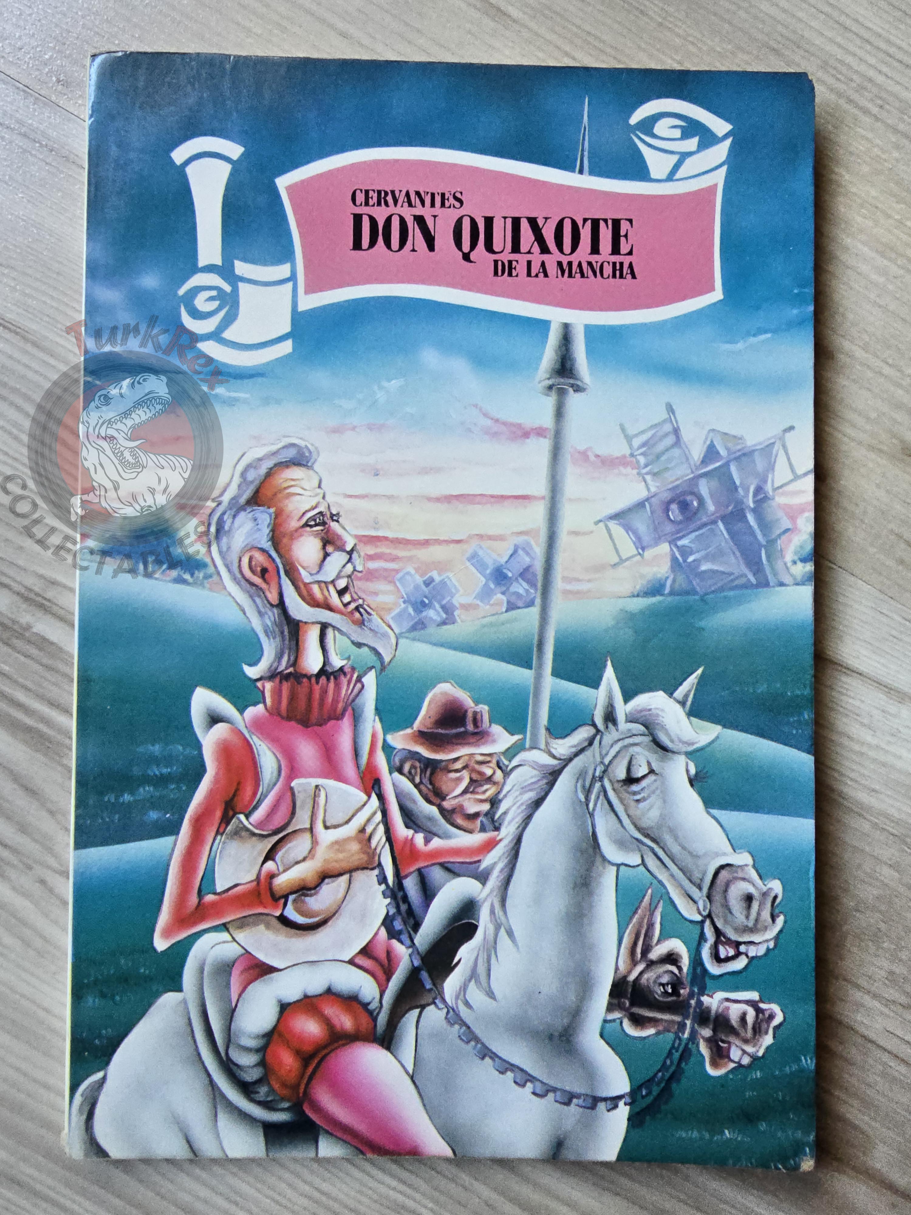 Miguel de Cervantes – Don Quixote 1990s Turkish Book Turkey