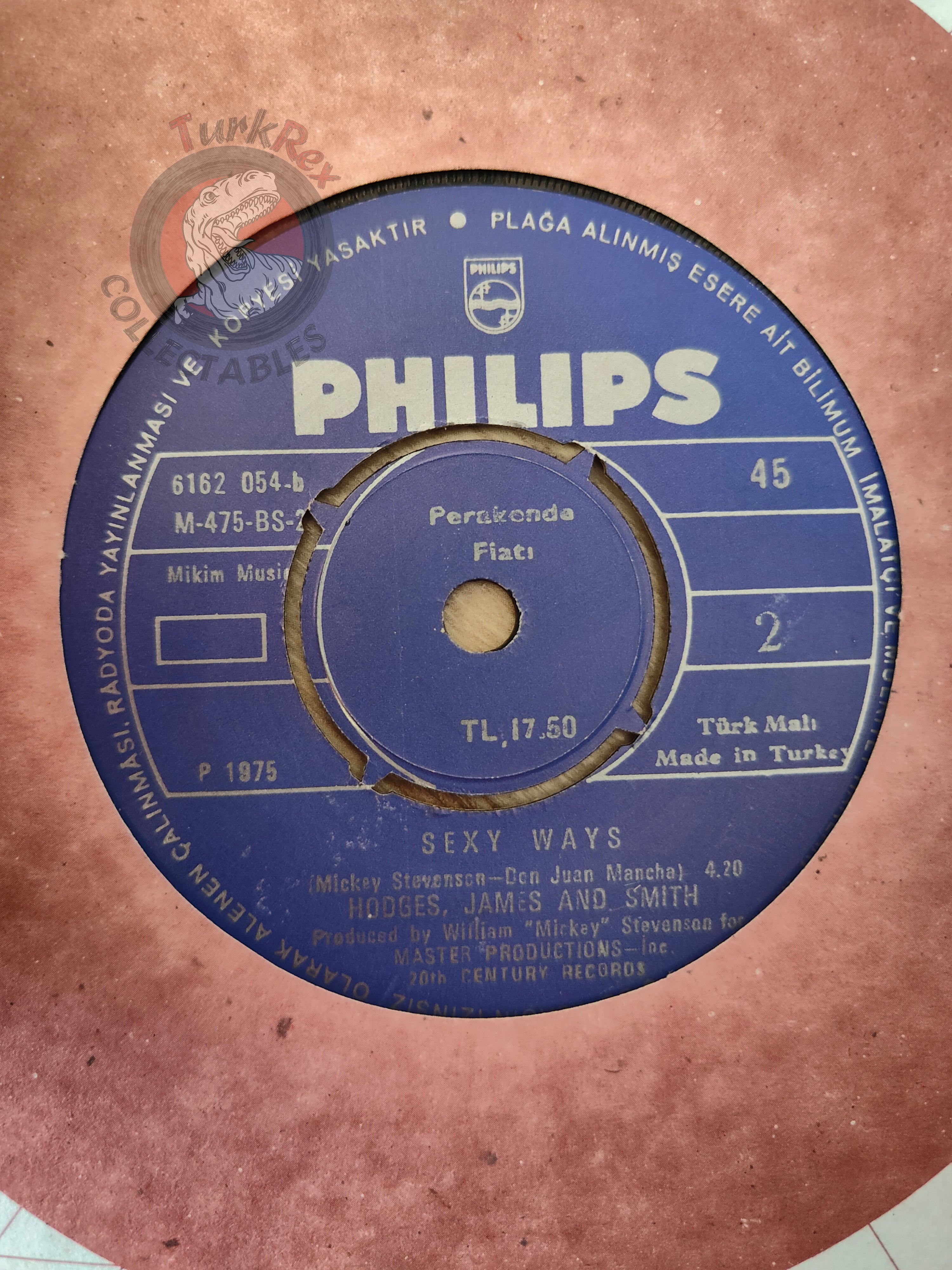 Hodges, James & Smith – I Who Have Nothing 7" Turkish Pressing Vinyl Turkey Edition