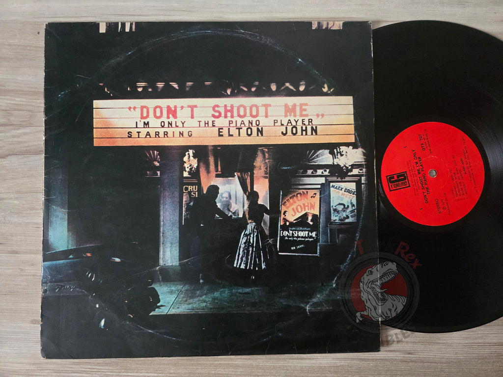 Elton John – Don't Shoot Me I'm Only The Piano Player Turkish Pressing Vinyl Turkey Edition