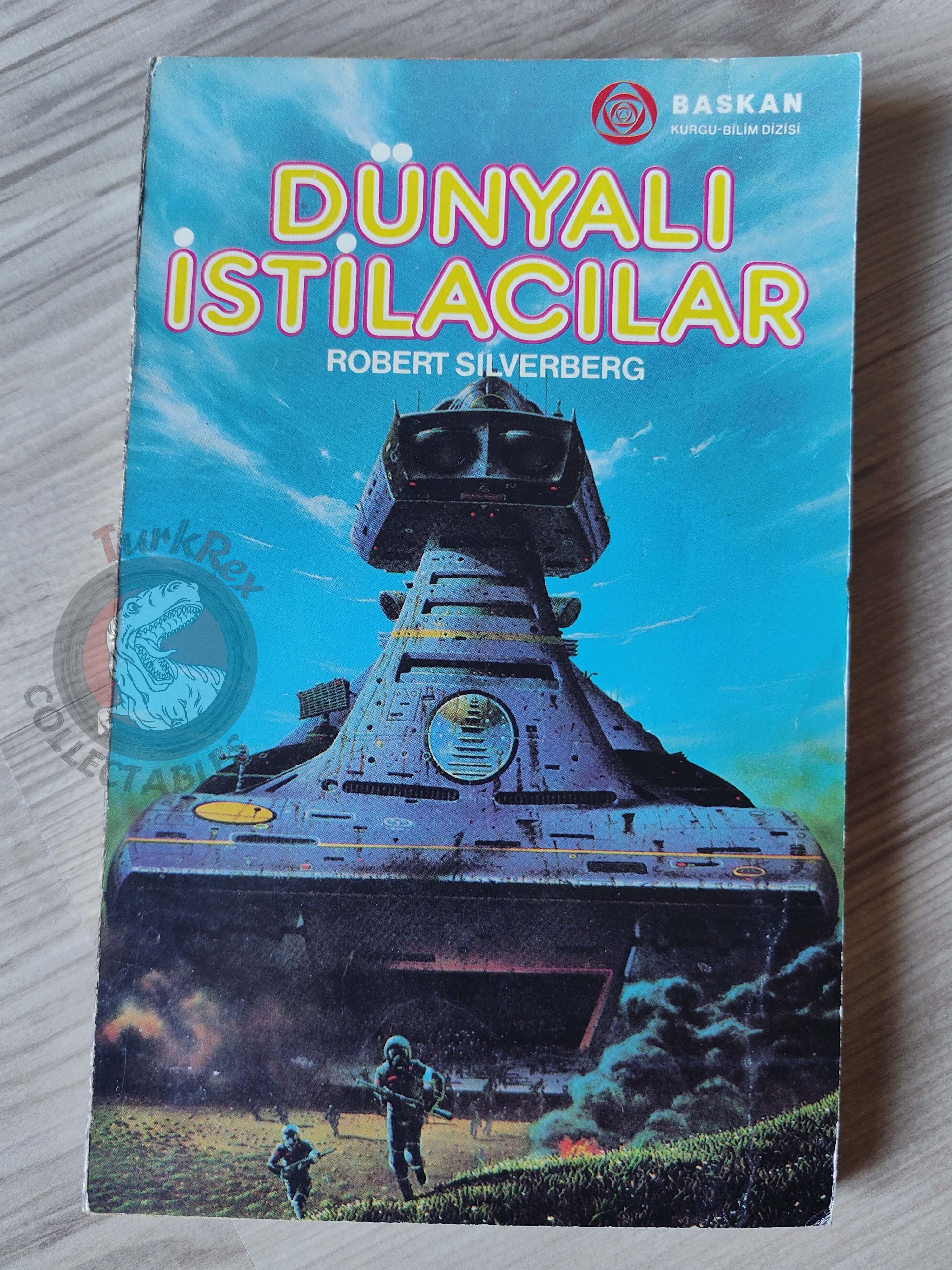 Robert Silverberg – Invaders From Earth 1983 1st Turkish Book Turkey