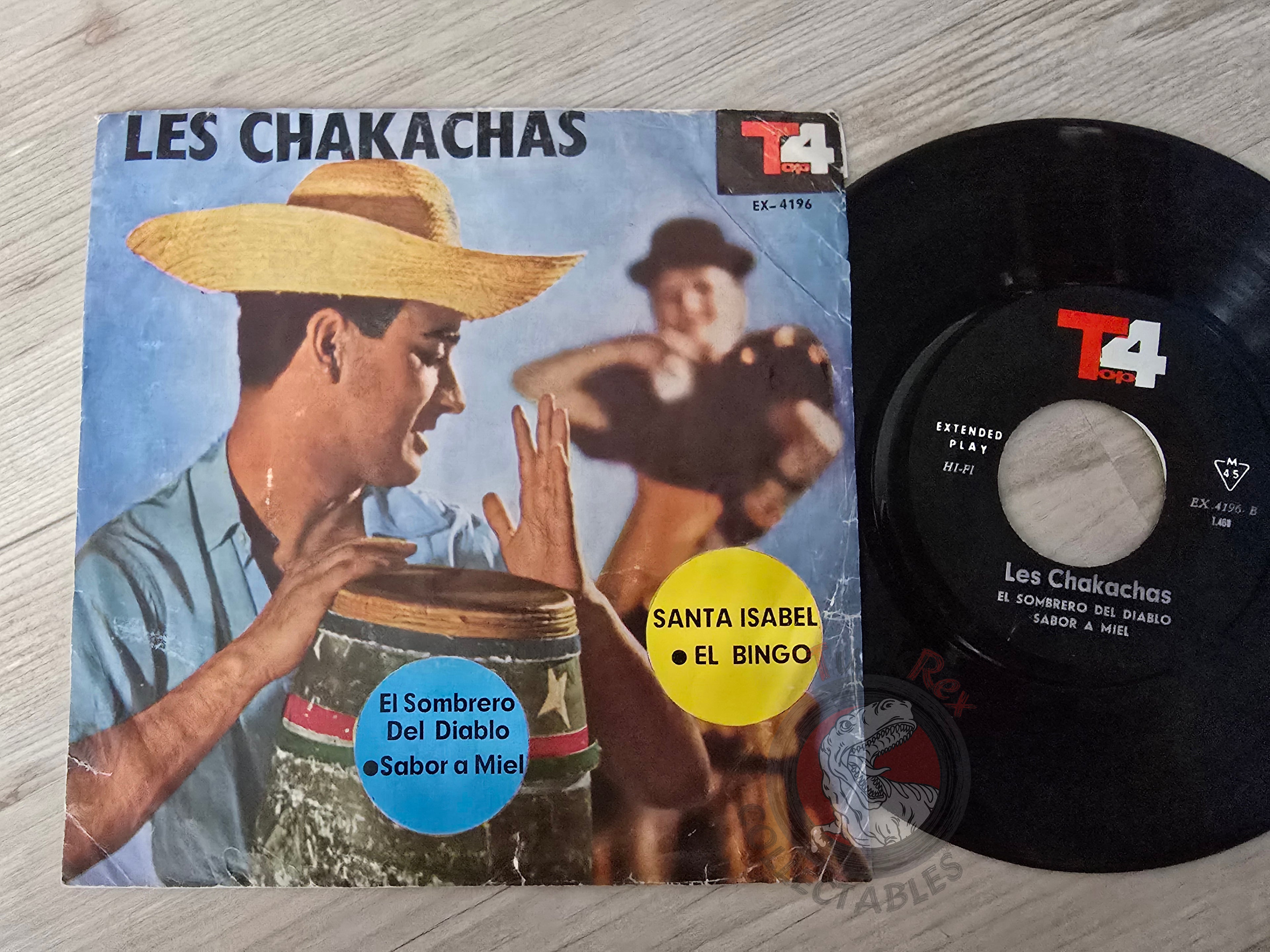 Les Chakachas – Santa Isabel 7" Iran Pressing Vinyl Iranian Edition