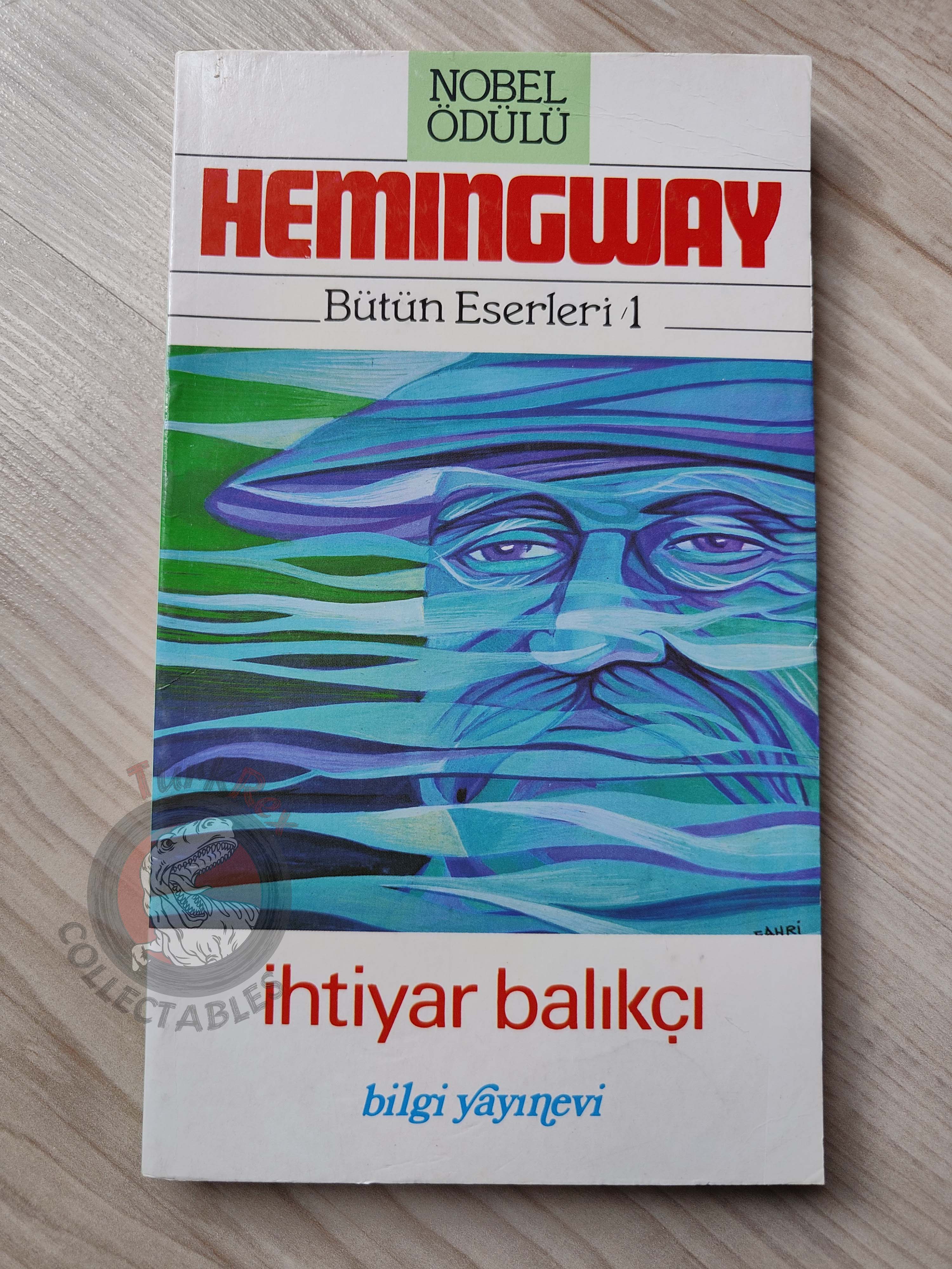 Ernest Hemingway – The Old Man and the Sea 1997 Turkish Book Turkey