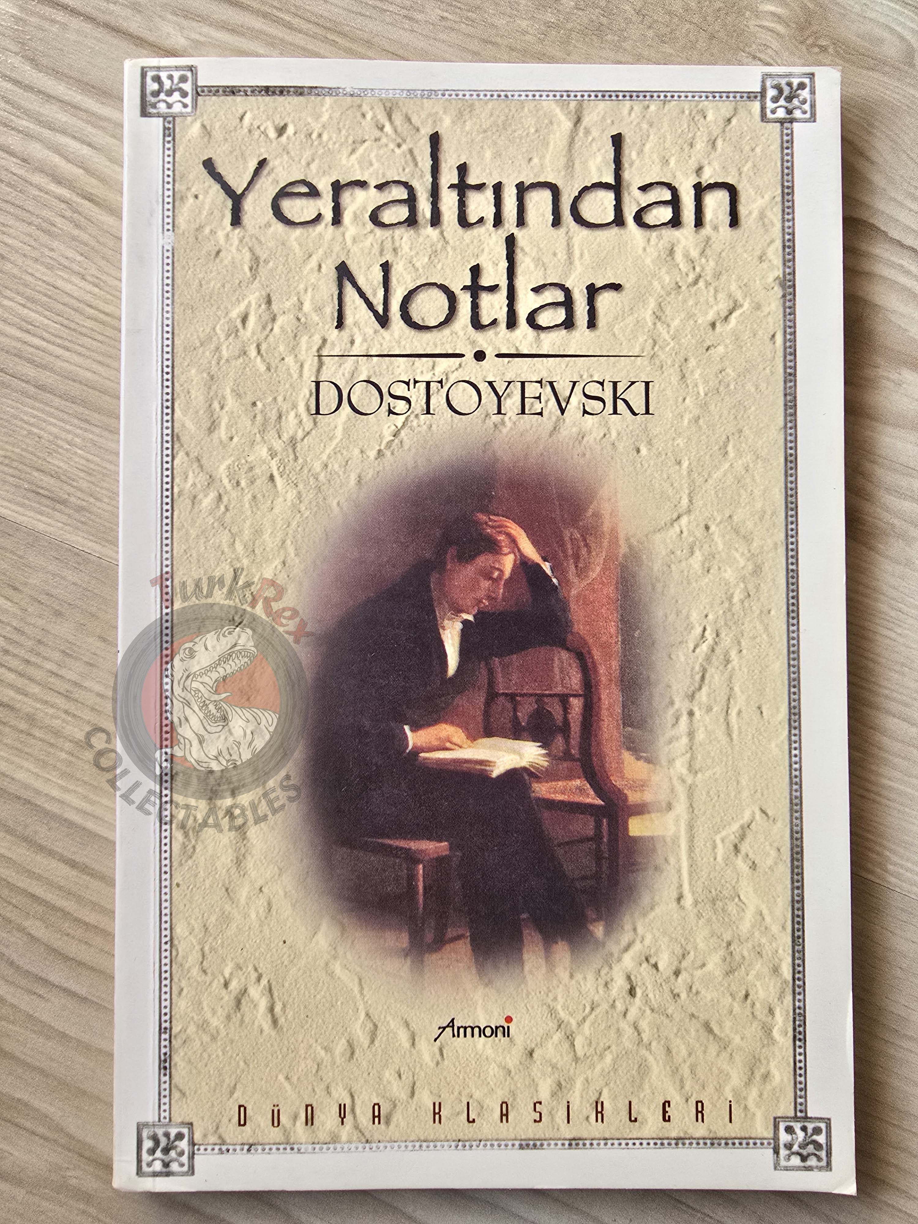 Fyodor Dostoyevsky – Notes from Underground 2003 Turkish Book Turkey