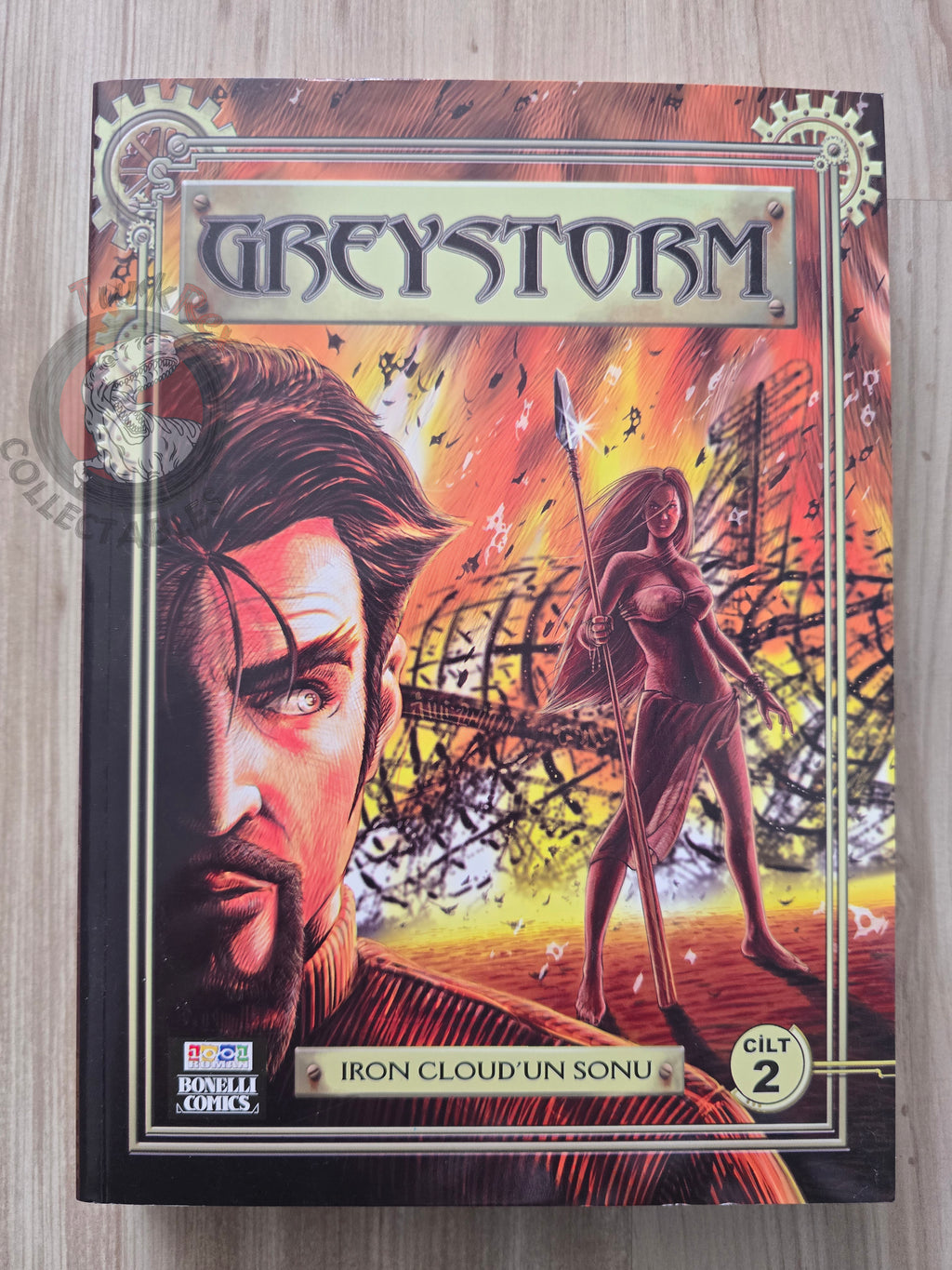 Greystorm Vol #2 2010 Turkish Comic Turkey #1 #2 #3
