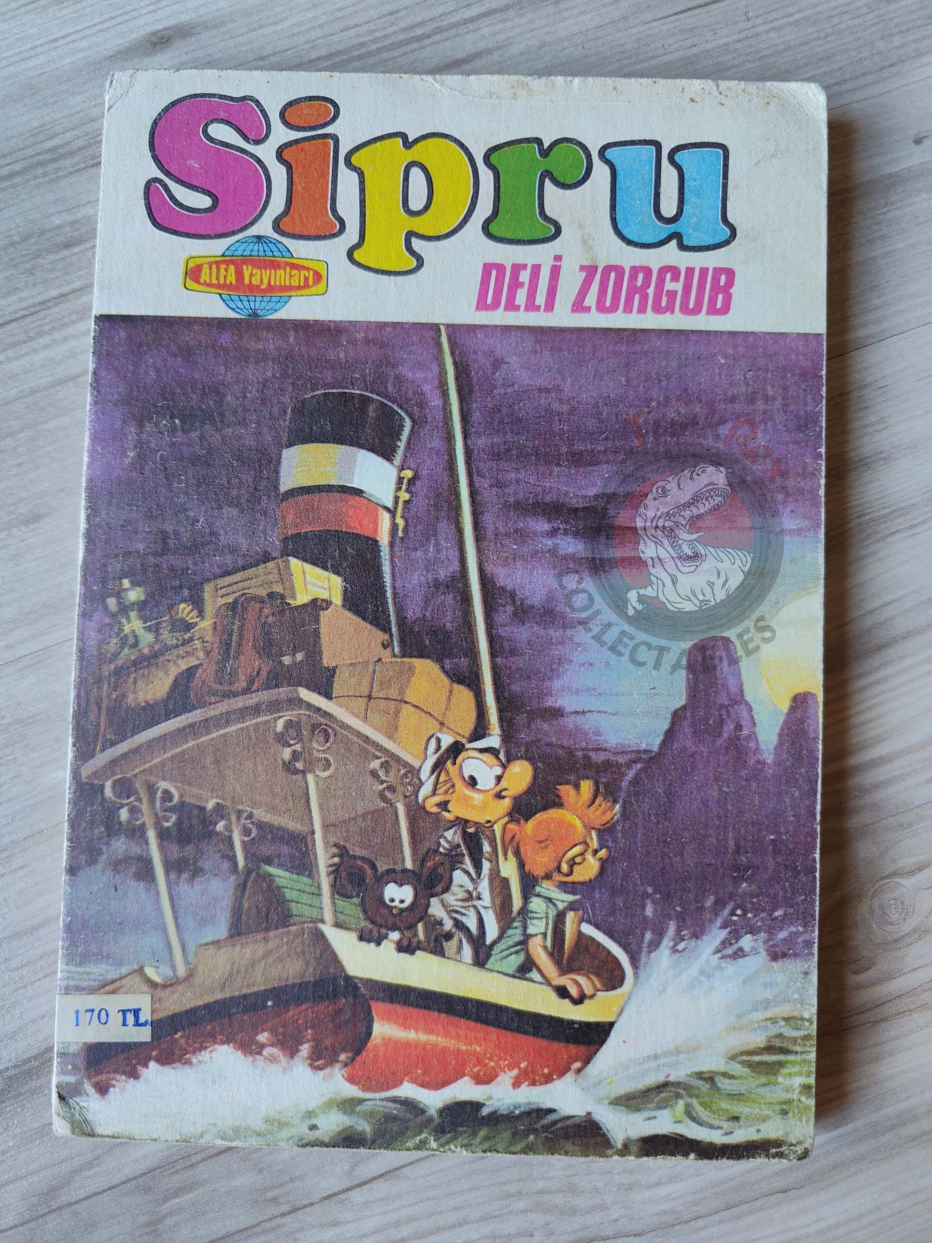Spirou & Fantasio #1 Z Comme Zorglub 1980 Turkish Comic Turkey