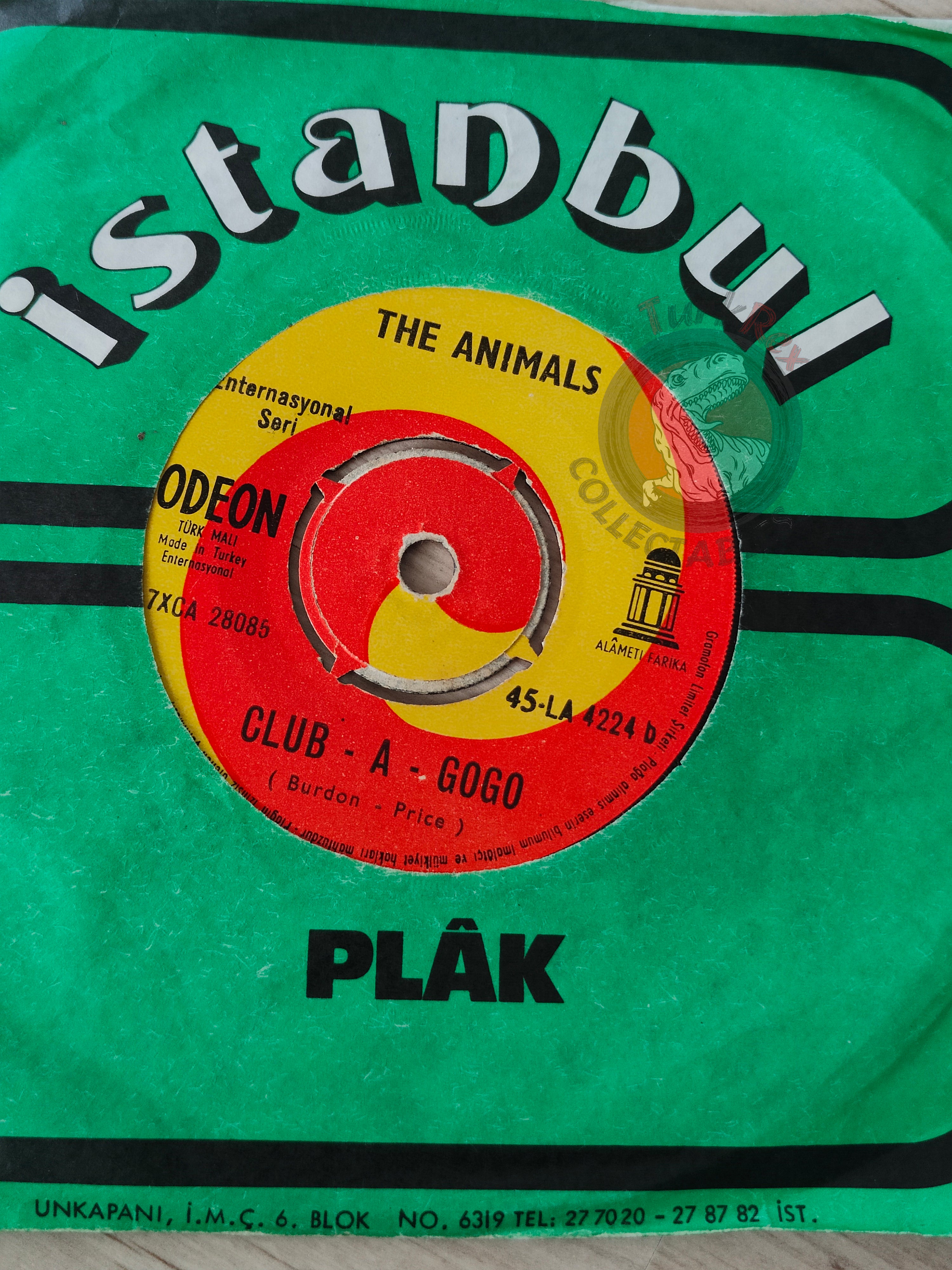 The Animals – Don't Let Me Be Misunderstood 7" Turkish Pressing Vinyl Turkey Edition