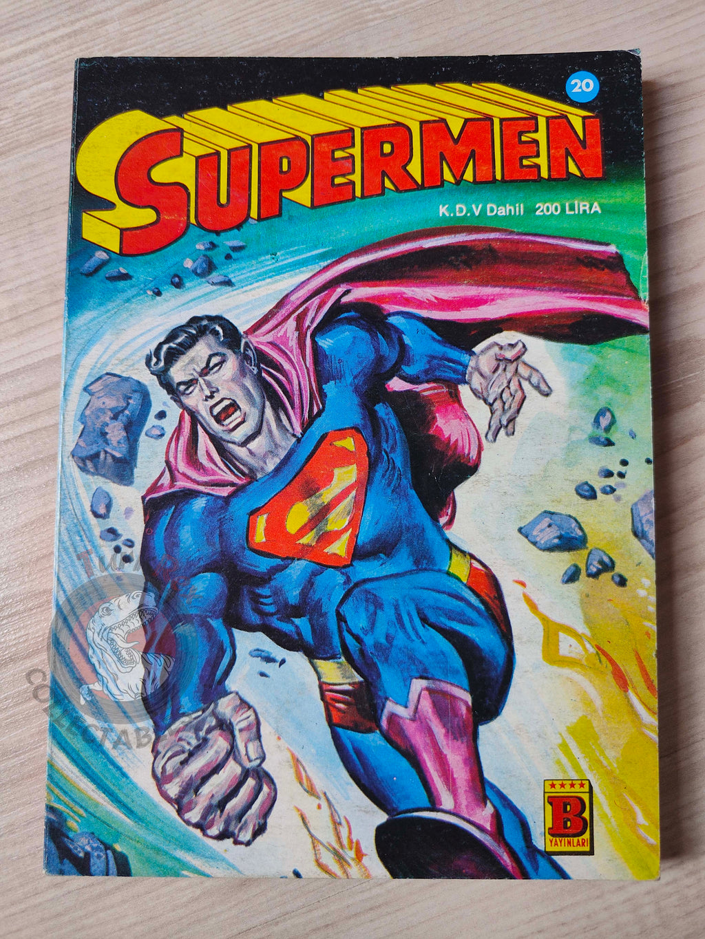 Superman #20 1983 Turkish Comic Turkey #370 #371 Detective Comics #434 Batman