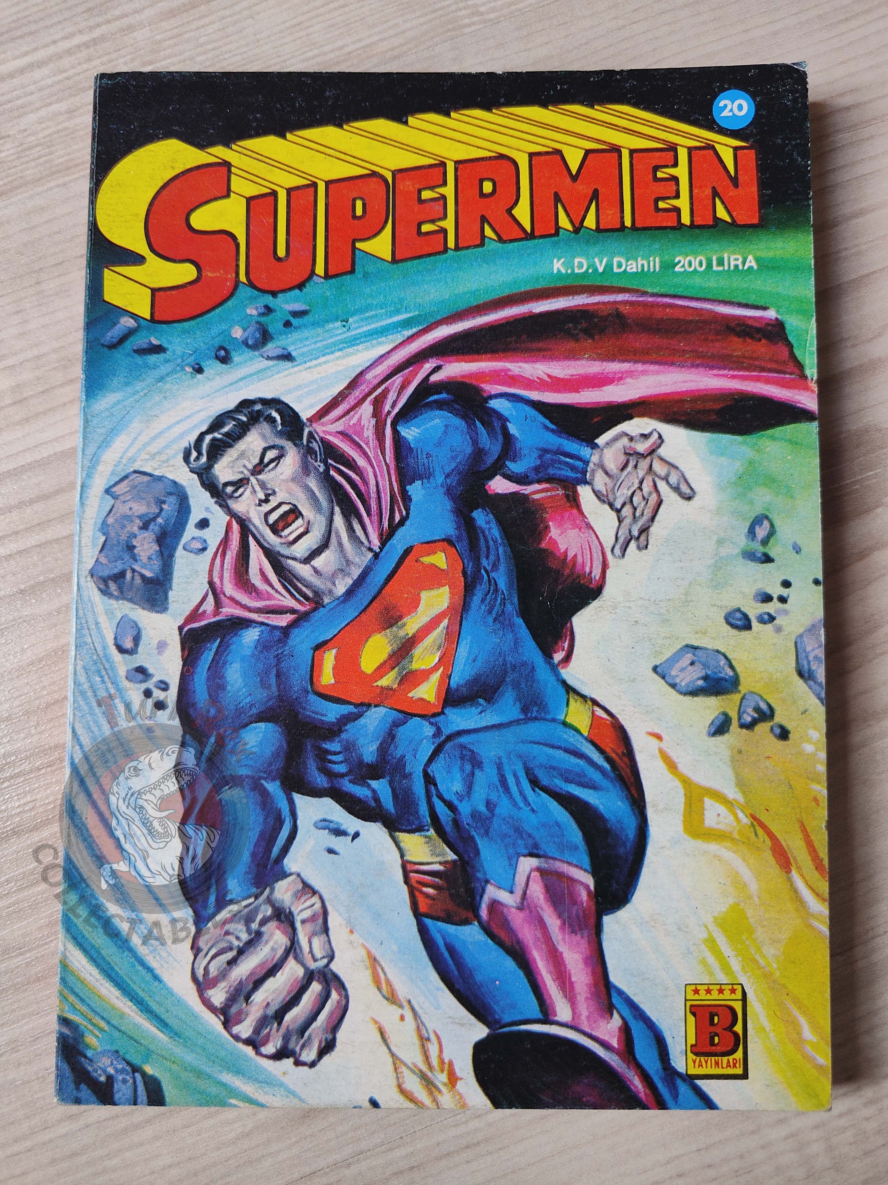 Superman #20 1983 Turkish Comic Turkey #370 #371 Detective Comics #434 Batman