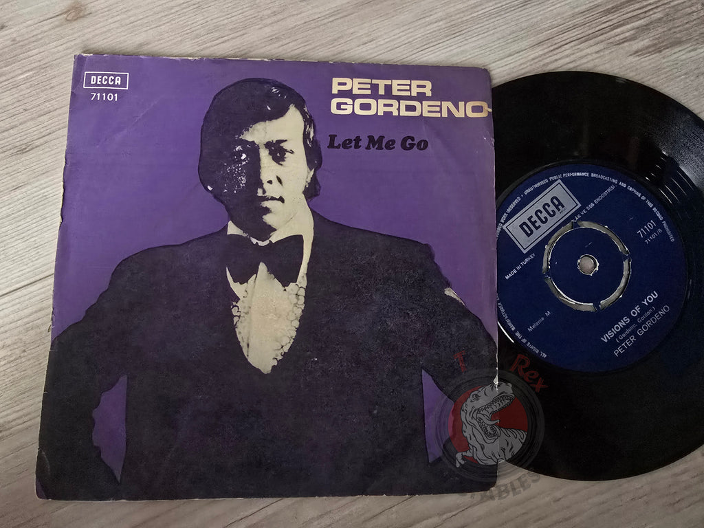 Peter Gordeno – Let Me Go 7" Turkish Pressing Vinyl Turkey Edition