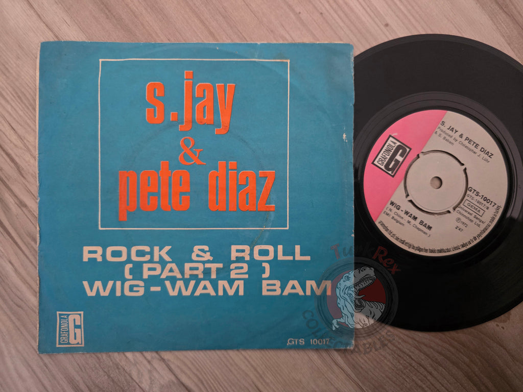 S. Jay & Pete Diaz – Rock & Roll 7" Turkish Pressing Vinyl Turkey Edition
