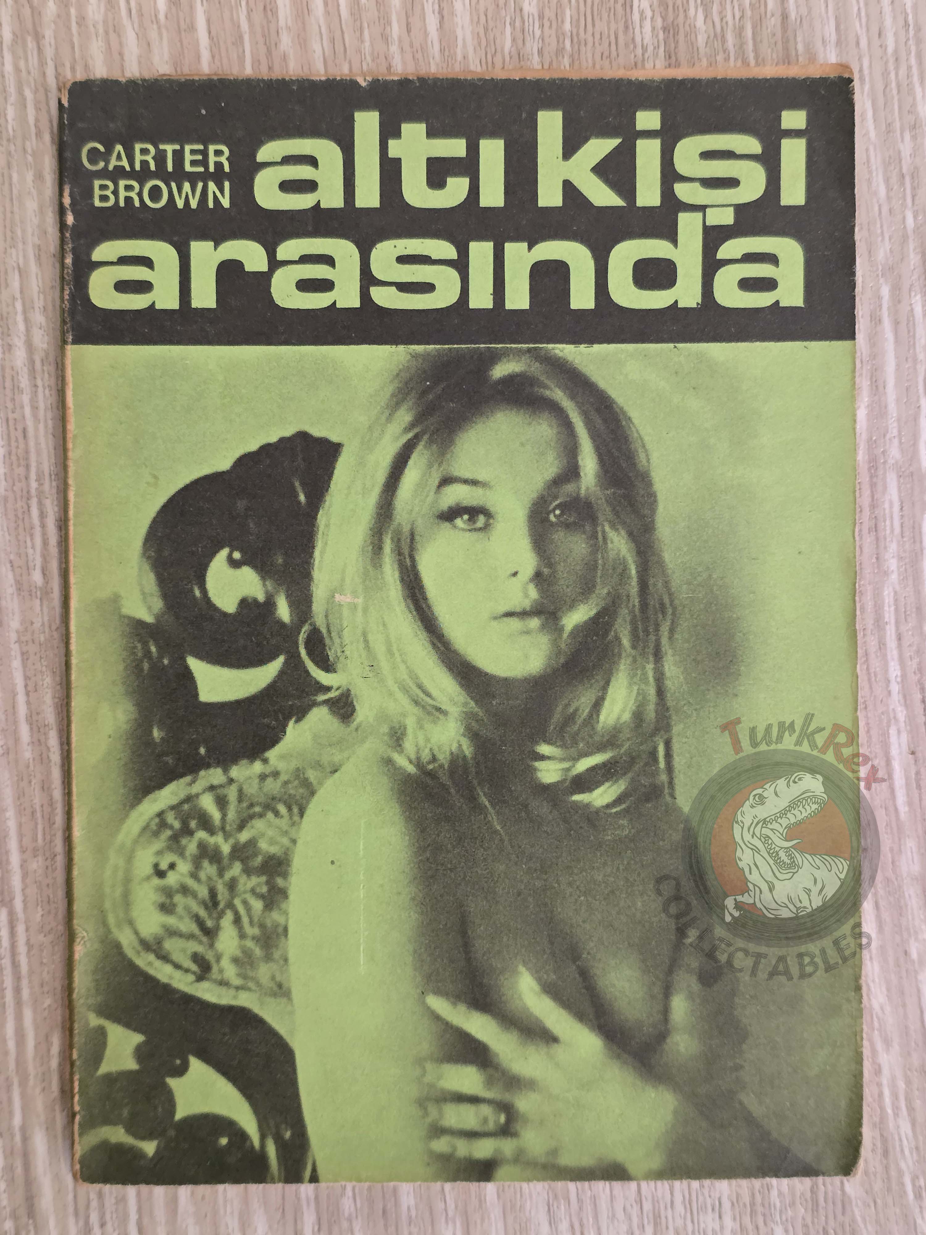 Carter Brown – The Sometime Wife 1975 1st Turkish Book Turkey