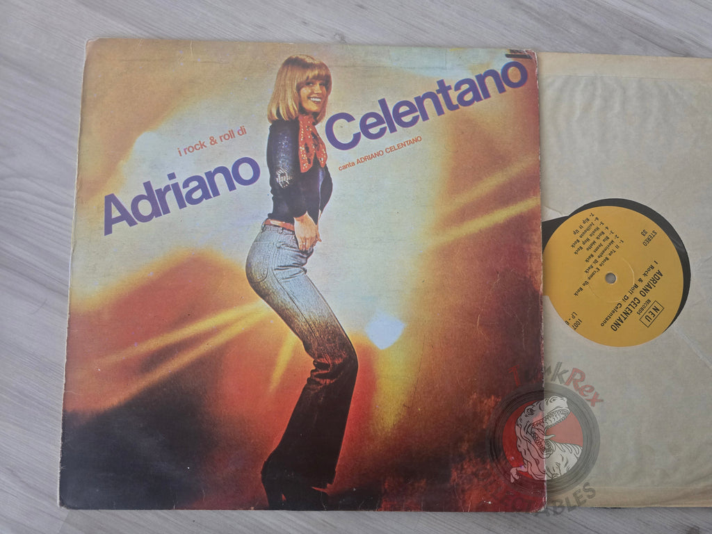 Adriano Celentano – I Rock & Roll Di Adriano Celentano Turkish Pressing Vinyl Turkey Edition