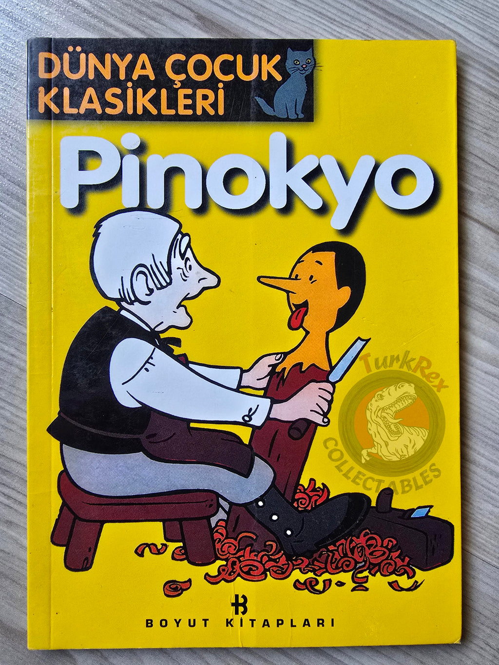 Carlo Collodi – Pinocchio 2001 Turkish Book Turkey Illustrated