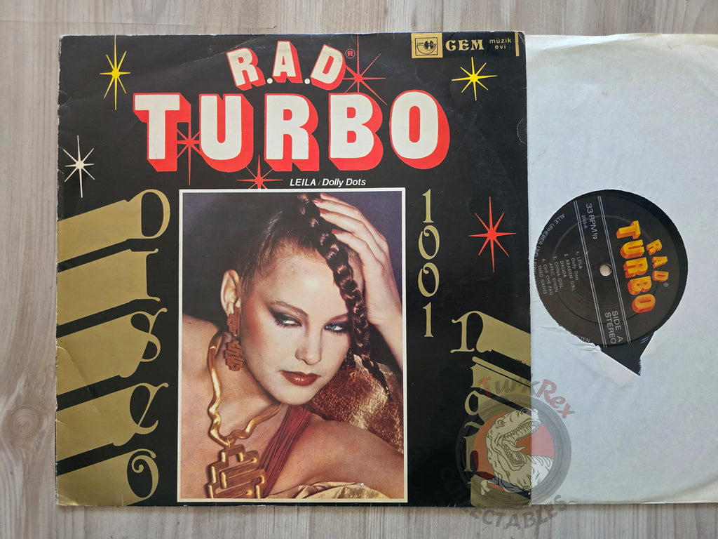 Various – R.A.D. Turbo Disco 1001 Night Turkish Pressing Vinyl Turkey Edition