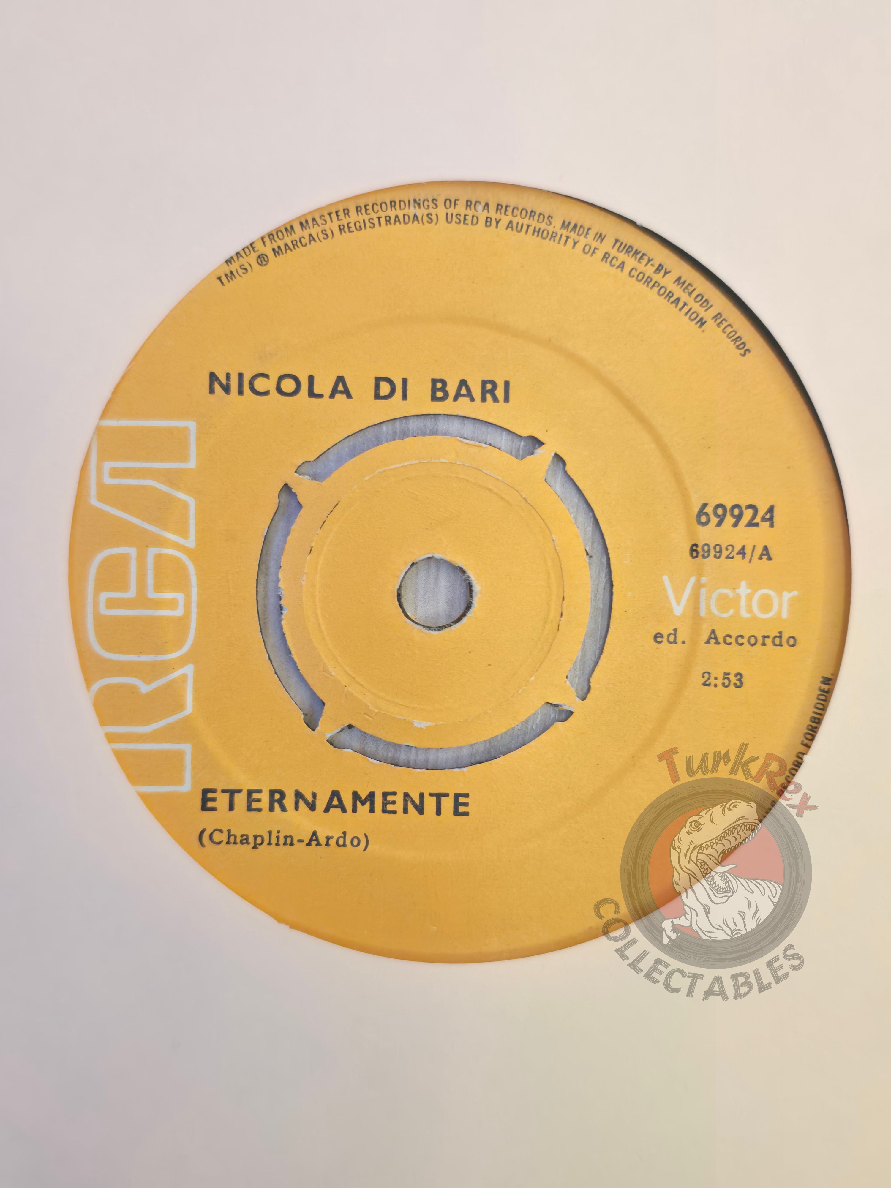 Nicola Di Bari – Eternamente 7" Turkish Pressing Vinyl Turkey Edition