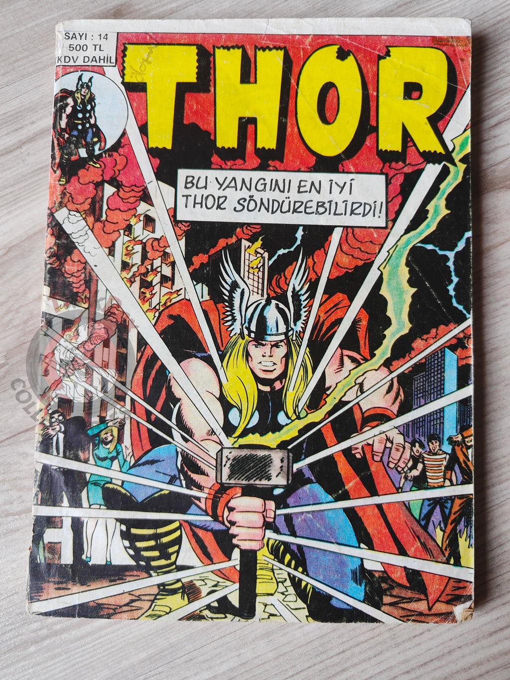 Thor #14 1988 Turkish Comic Turkey The Mighty Thor #226 #228 cover #229