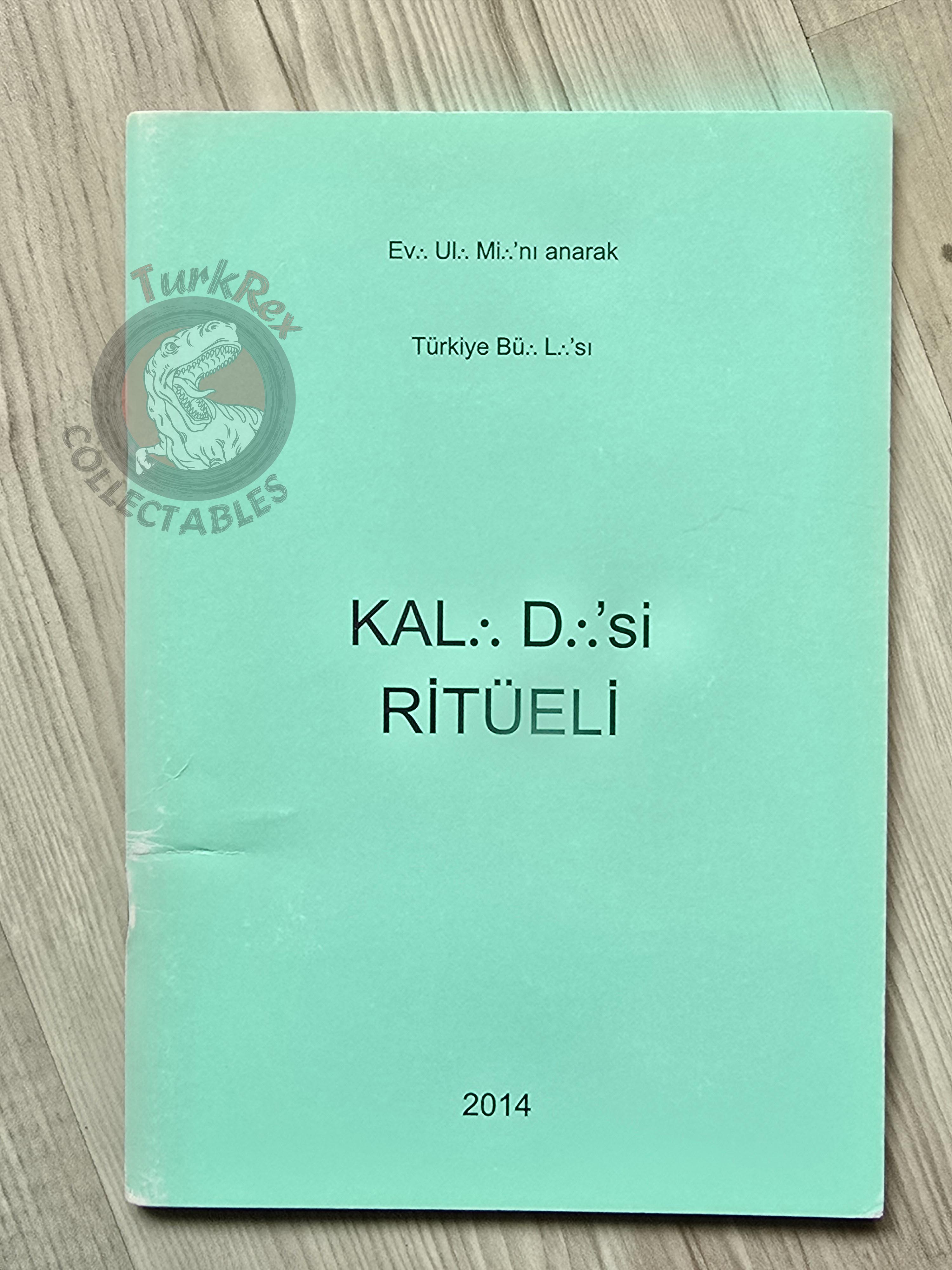 Turkish Freemasonry 2nd Degree Ritual Fellow Craft 2014 Booklet Masonic Masons of Turkey