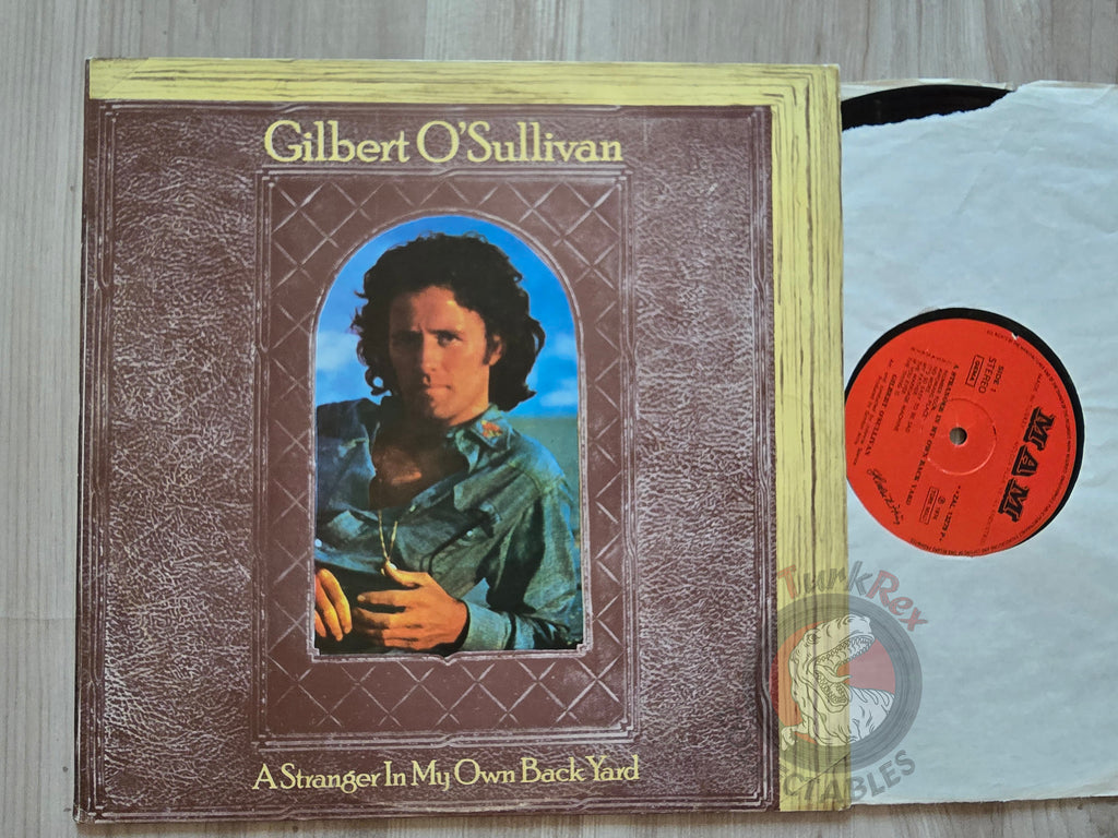 Gilbert O'Sullivan – A Stranger In My Own Backyard Turkish Pressing Vinyl Turkey Edition