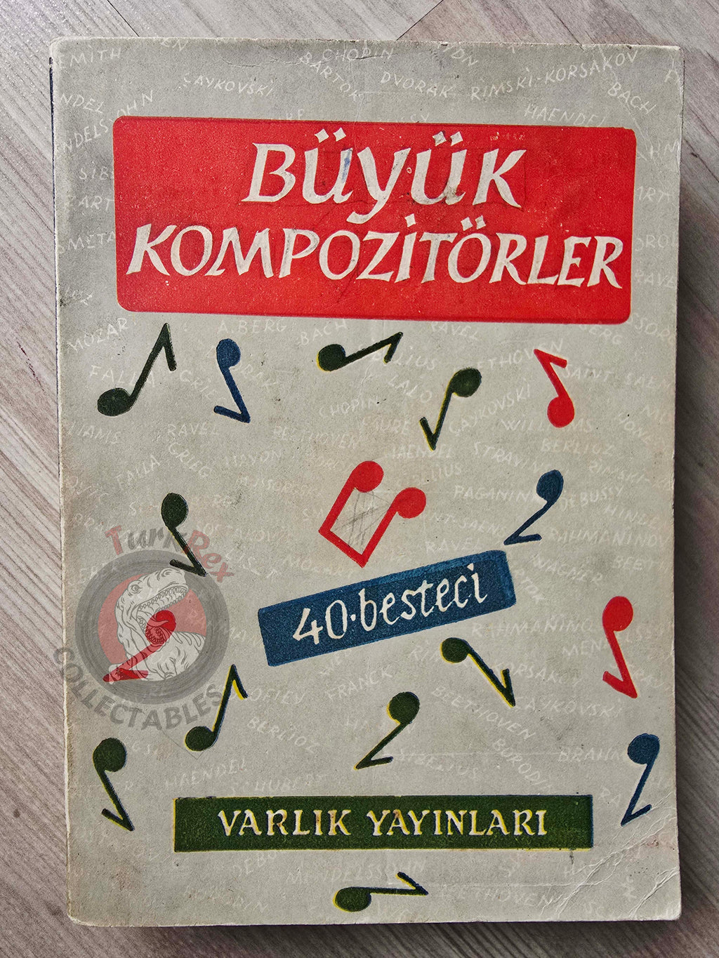 Great Composers 1959 1st by Turkish Writer Book Turkey Classical Music Bach Haydn