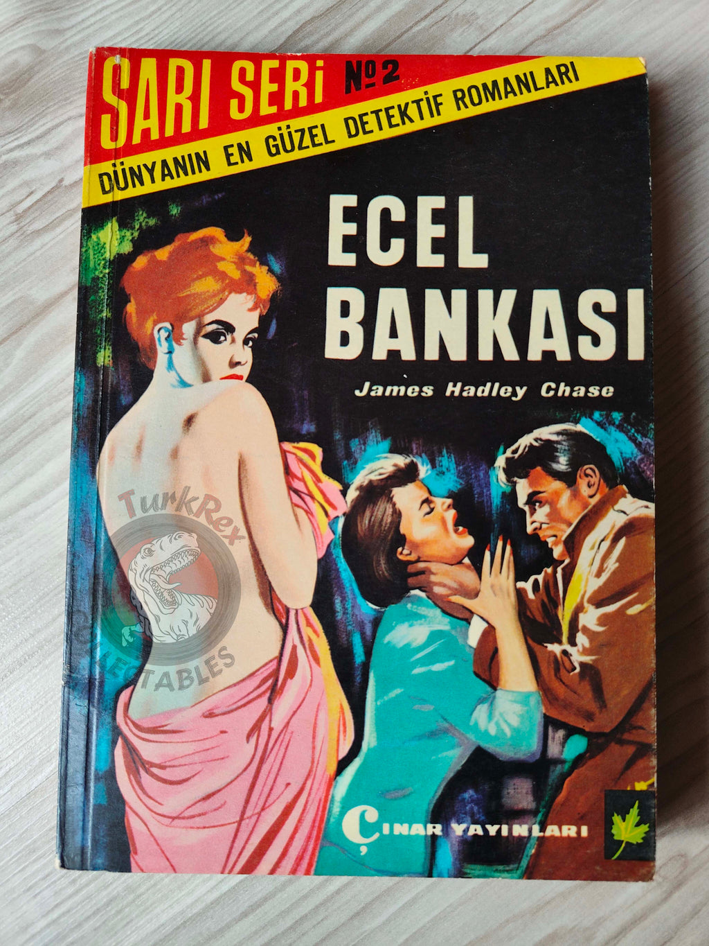 James Hadley Chase – I Would Rather Stay Poor 1965 1st Turkish Book Turkey