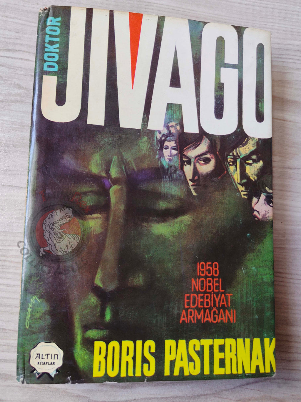 Boris Pasternak – Doctor Zhivago 1965 HC/DJ Turkish Book Turkey