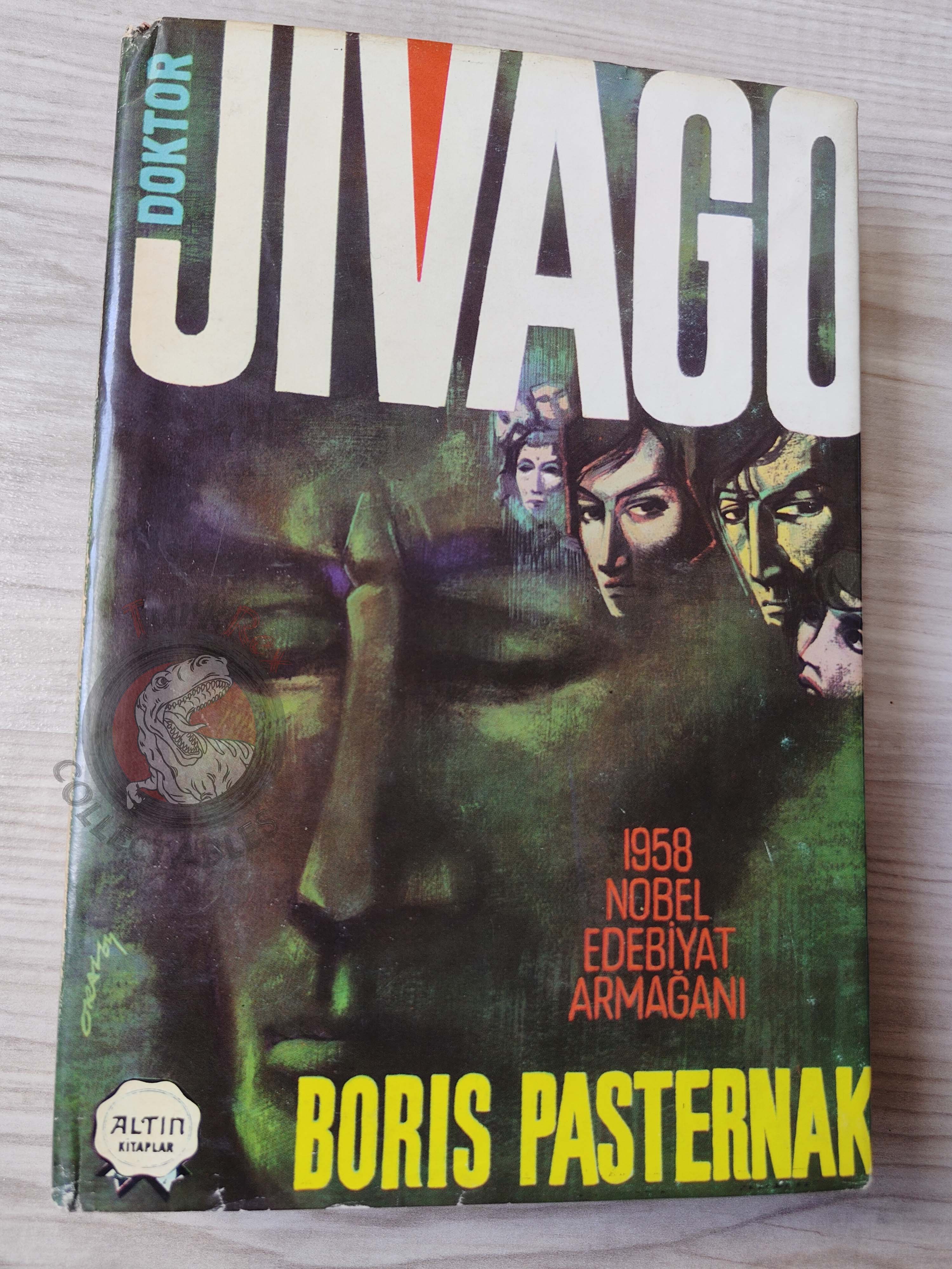 Boris Pasternak – Doctor Zhivago 1965 HC/DJ Turkish Book Turkey