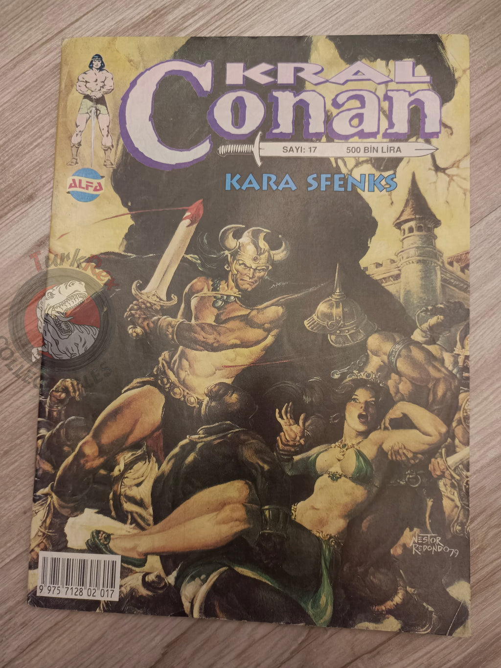 Kral Conan #17 King Conan #1 #2 #3 Turkish Comic Turkey SSOC #50