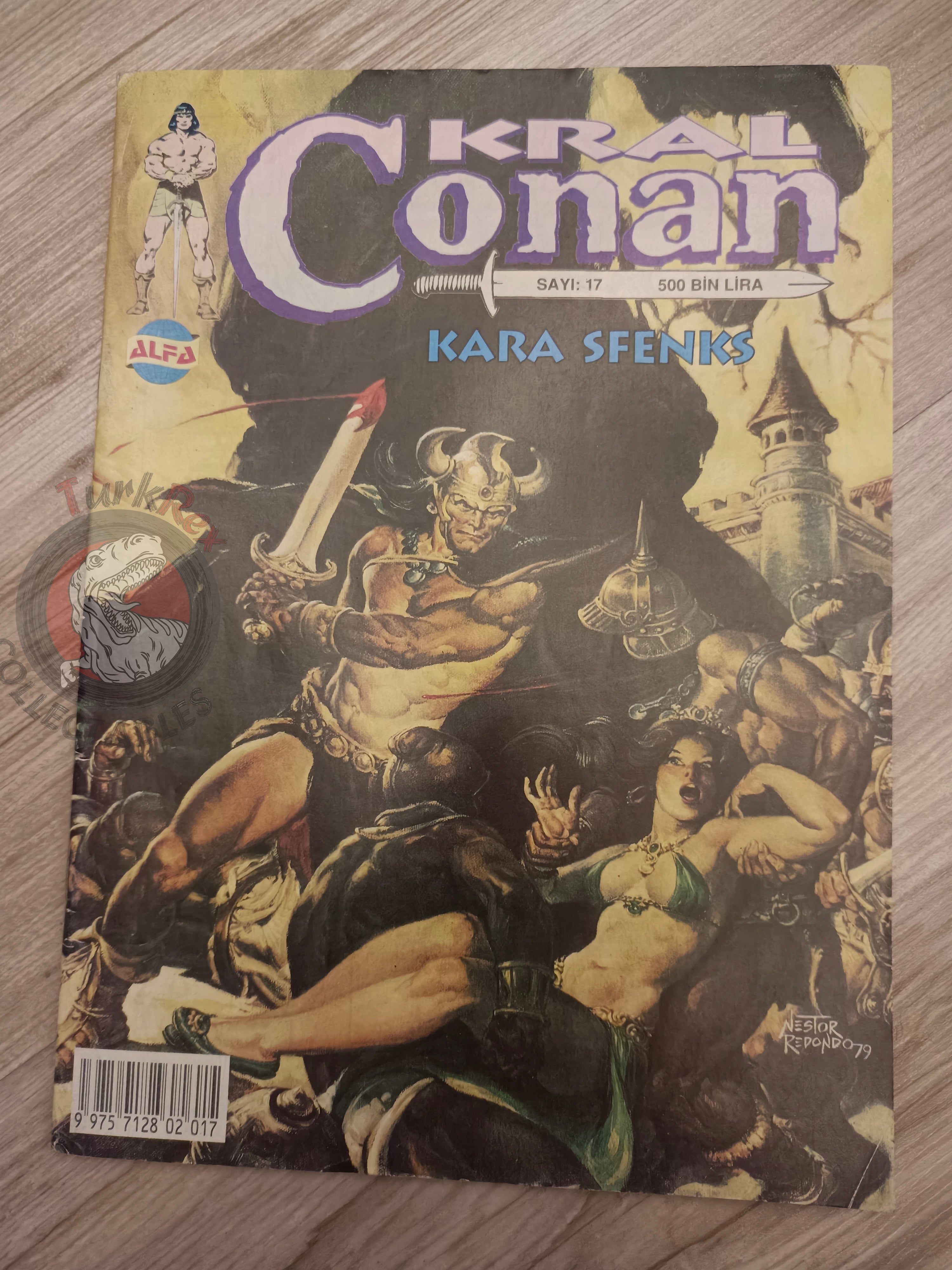 Kral Conan #17 King Conan #1 #2 #3 Turkish Comic Turkey SSOC #50