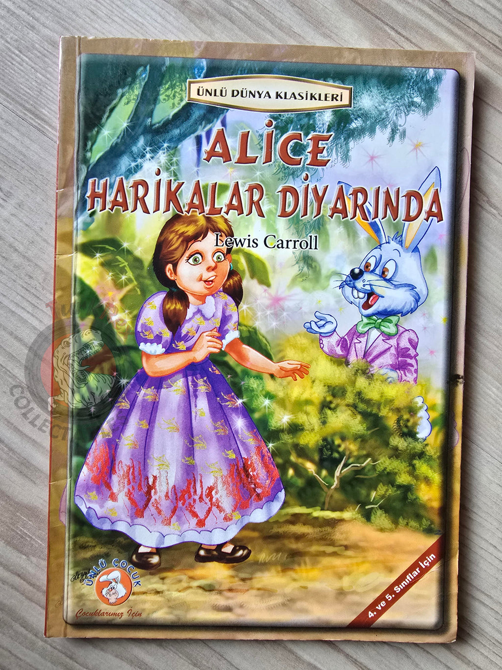Lewis Carroll – Alice in Wonderland 2000s Turkish Book Turkey Illustrated 2