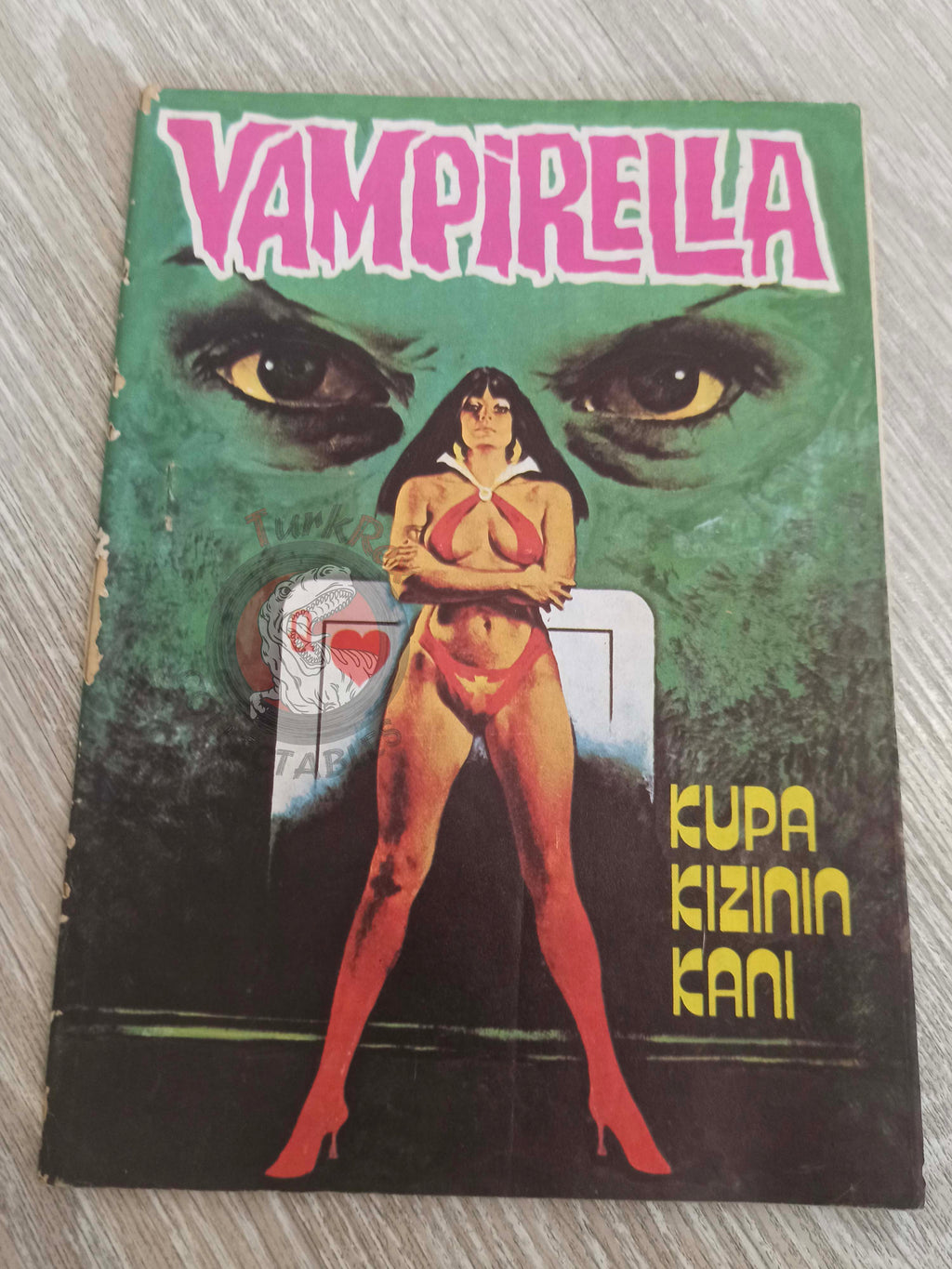 Vampirella #3 1976 Turkish Comic Turkey Warren Publishing cover #49 Dracula
