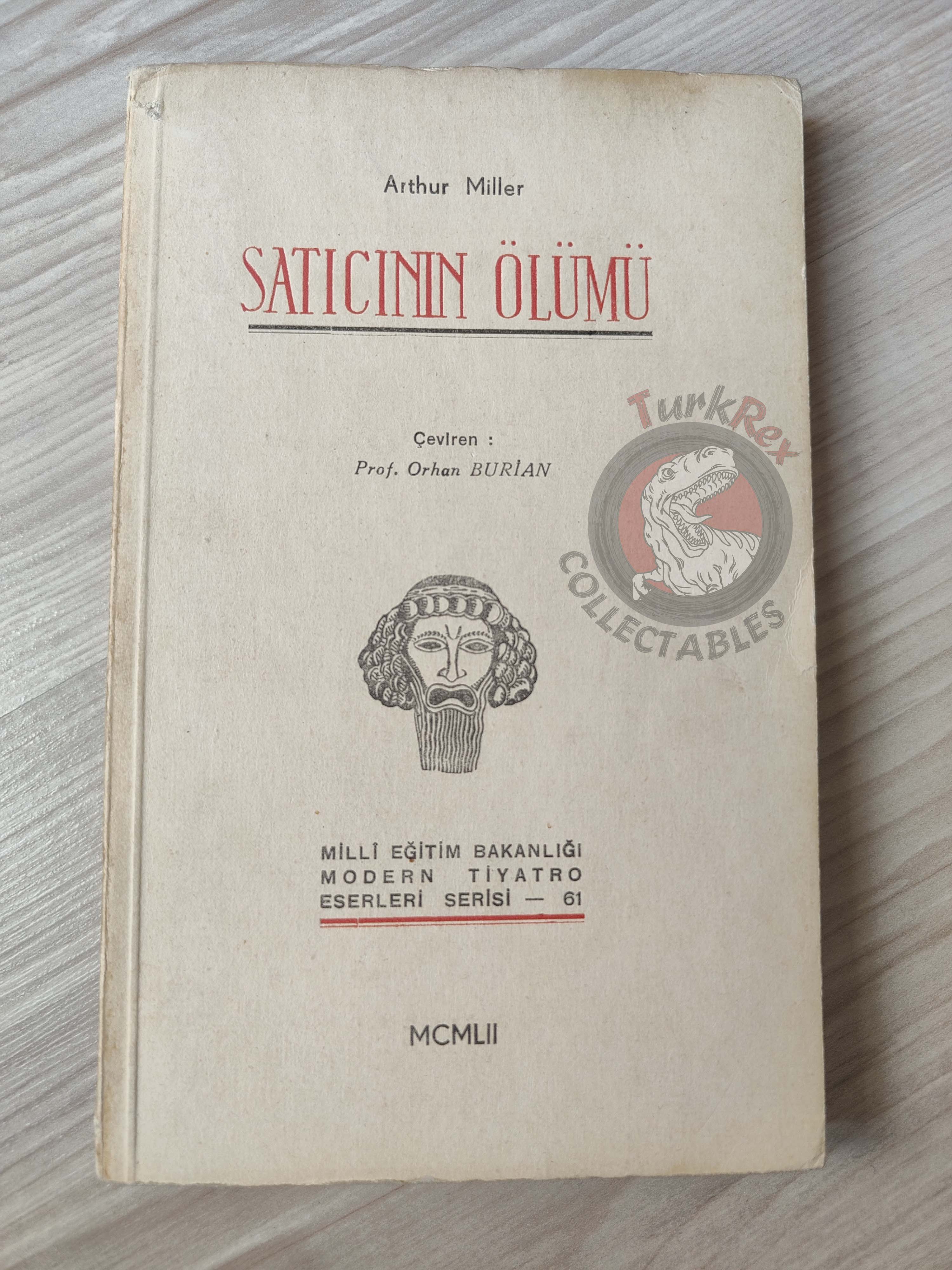 Arthur Miller – Death Of A Salesman 1952 1st Turkish Book Turkey