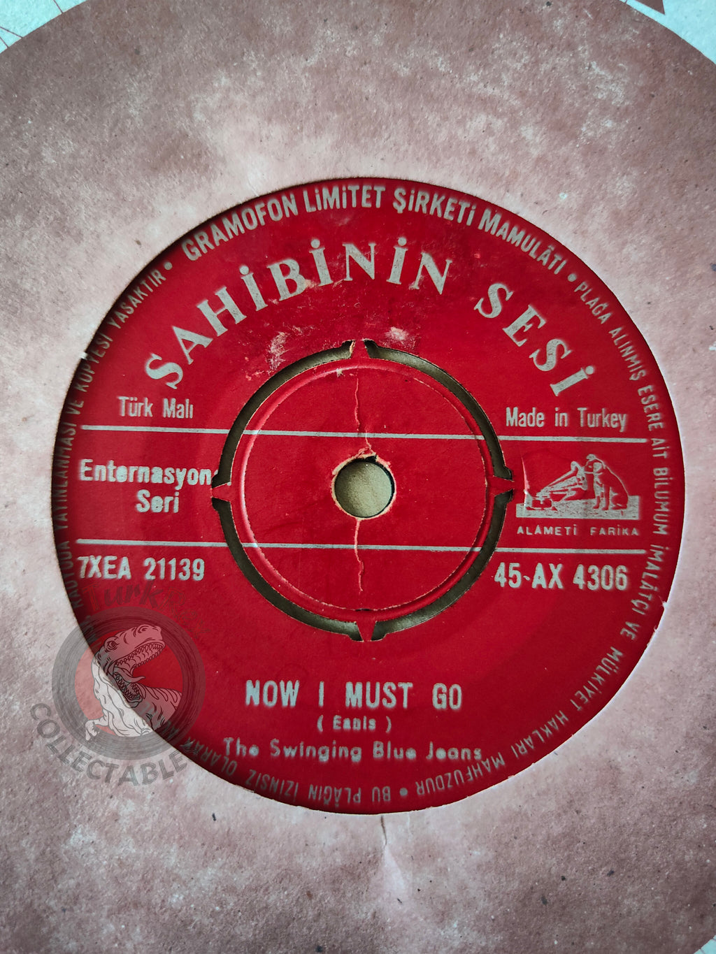 The Swinging Blue Jeans – Hippy Hippy Shake 7" Turkish Pressing Vinyl Turkey Edition 2