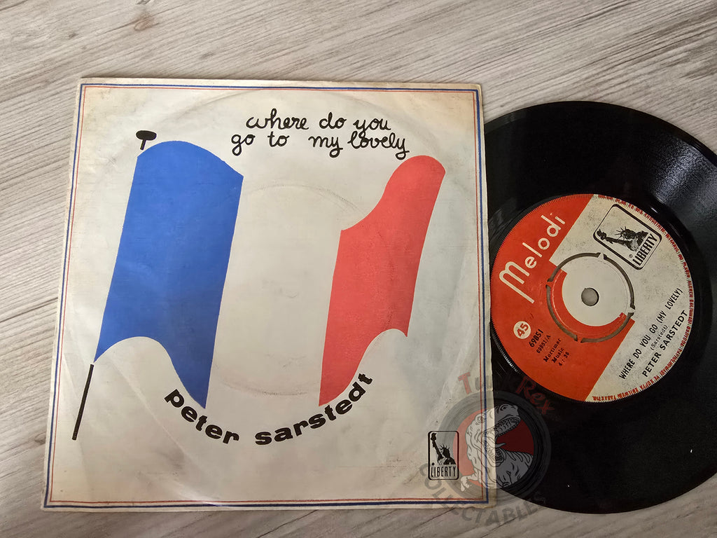 Peter Sarstedt – Where Do You Go To (My Lovely) 7" Turkish Pressing Vinyl Turkey Edition Folk, World, & Country