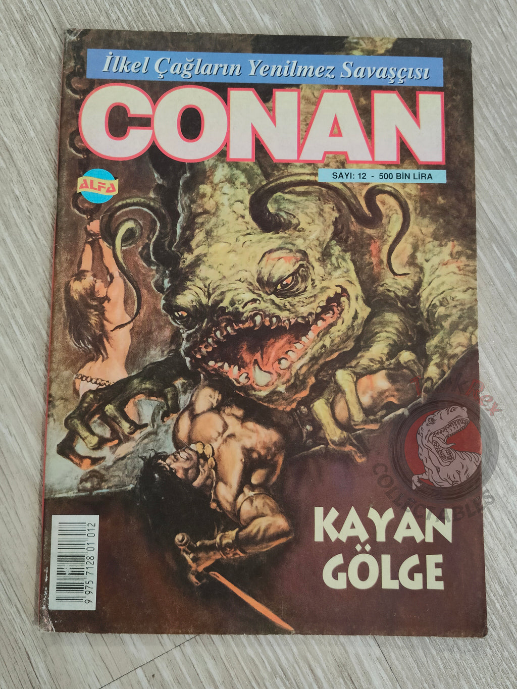 Conan #12 The Savage Sword of Conan #20 #21 Turkish Comic Turkey