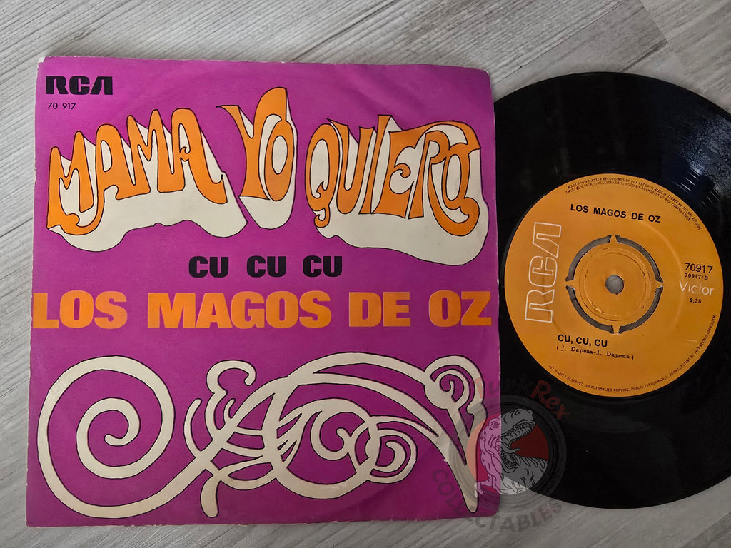 Los Magos De Oz – Mama Yo Quiero 7" Turkish Pressing Vinyl Turkey Edition