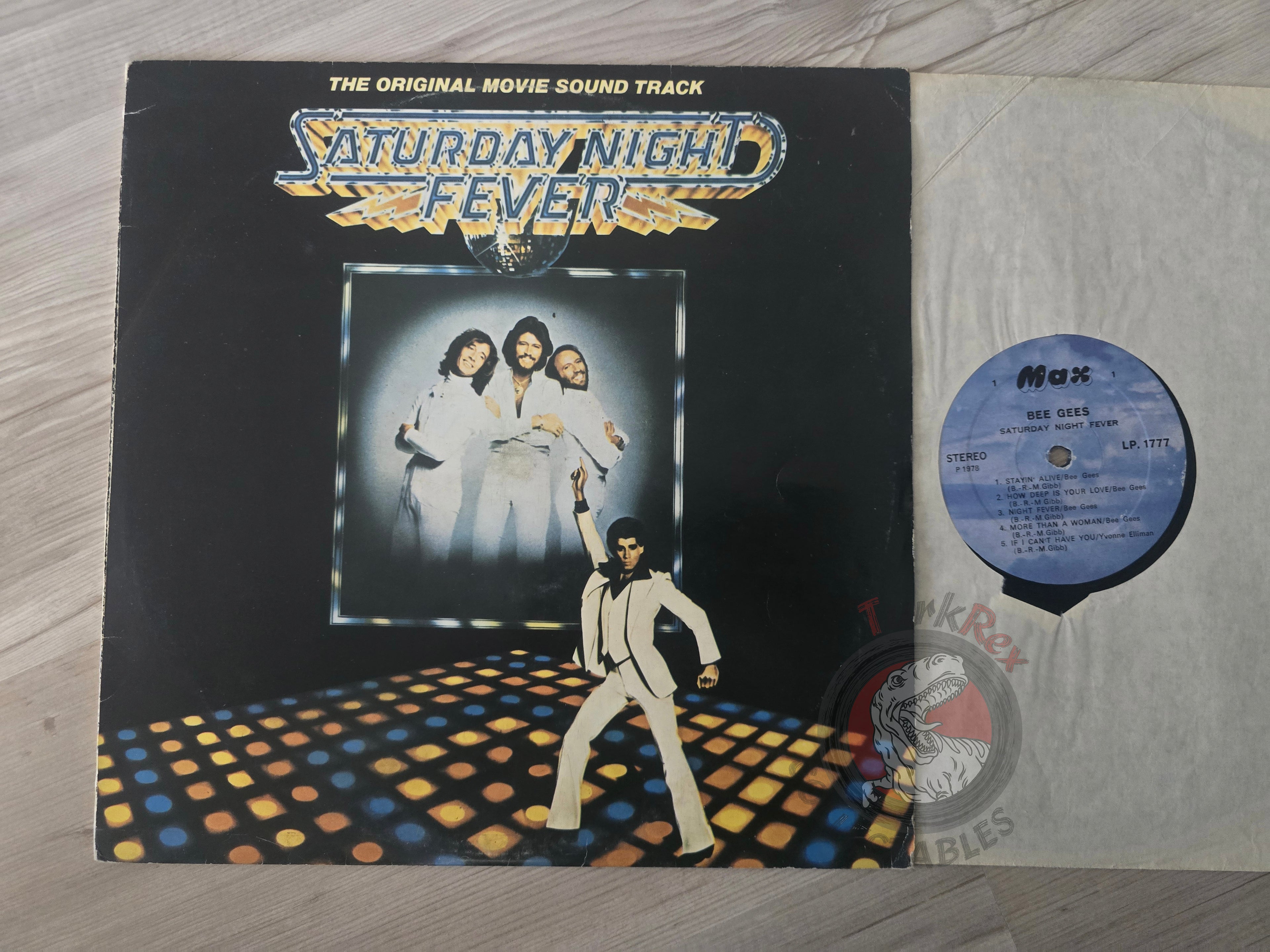 Bee Gees & Various – Saturday Night Fever Turkish Pressing Vinyl Turkey Edition 1