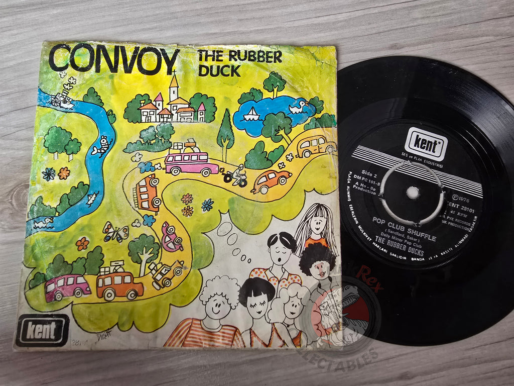 The Rubber Ducks – Convoy 7" Turkish Pressing Vinyl Turkey Edition