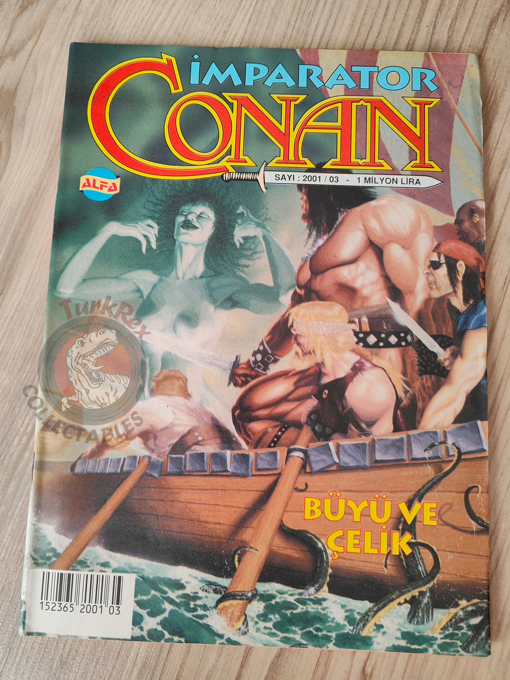 Imparator Conan #3 Conan the King #40 Turkish Comic Turkey