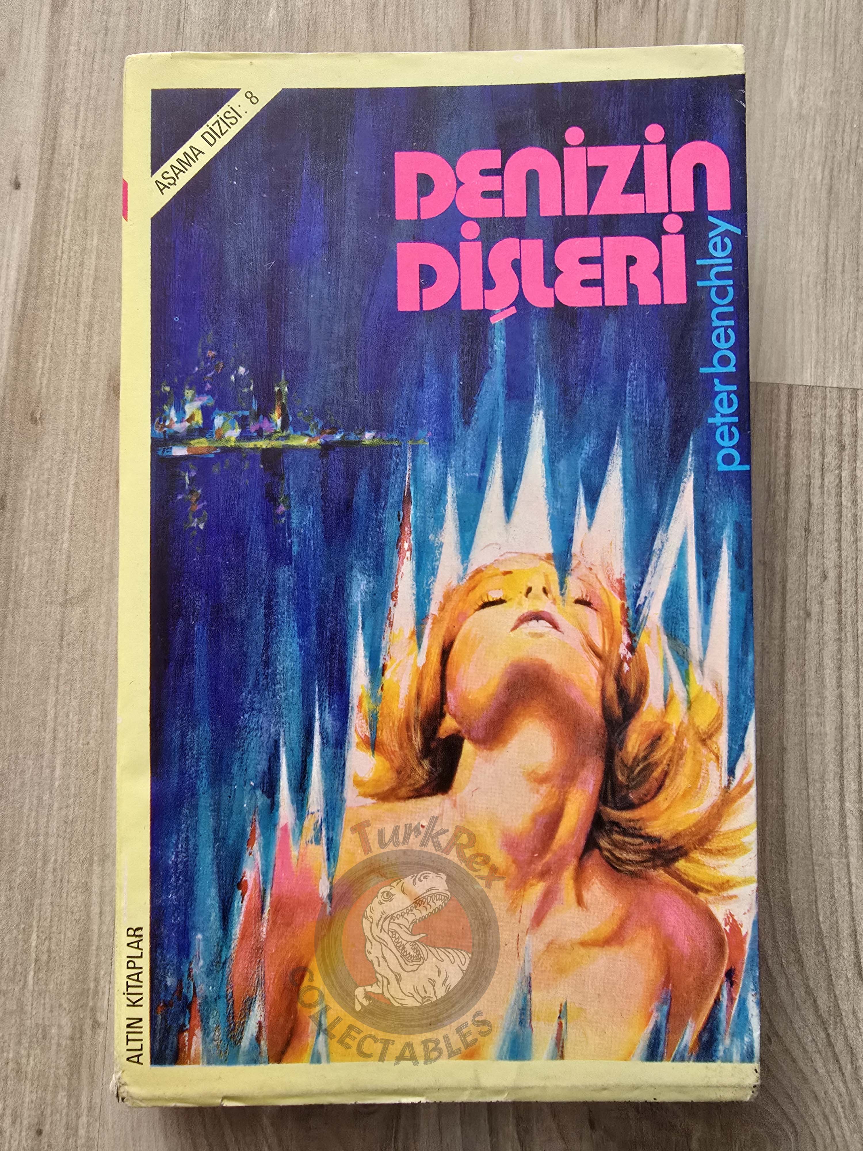 Peter Benchley  – Jaws 1974 1st Turkish Book Turkey Steven Spielberg