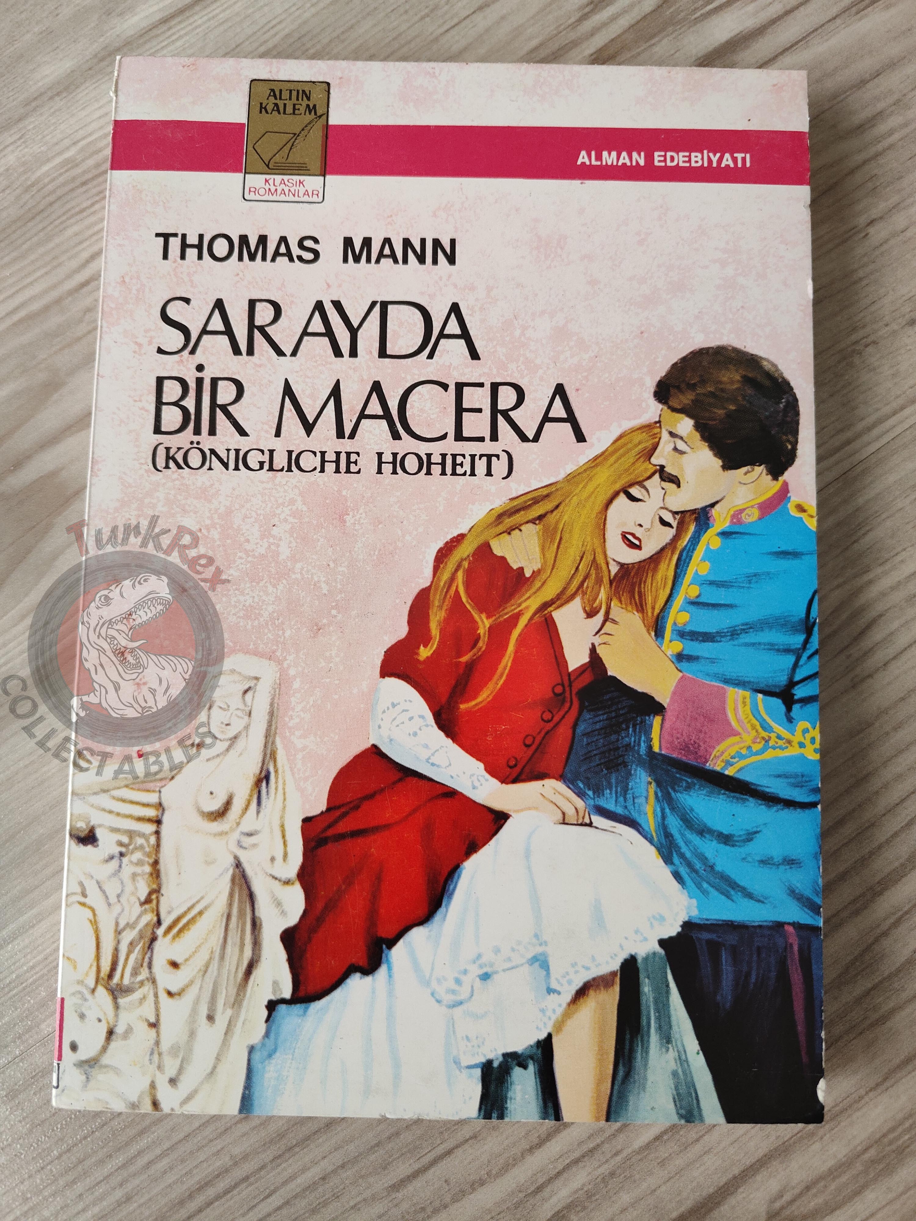 Thomas Mann – Royal Highness 1981 Turkish Book Turkey
