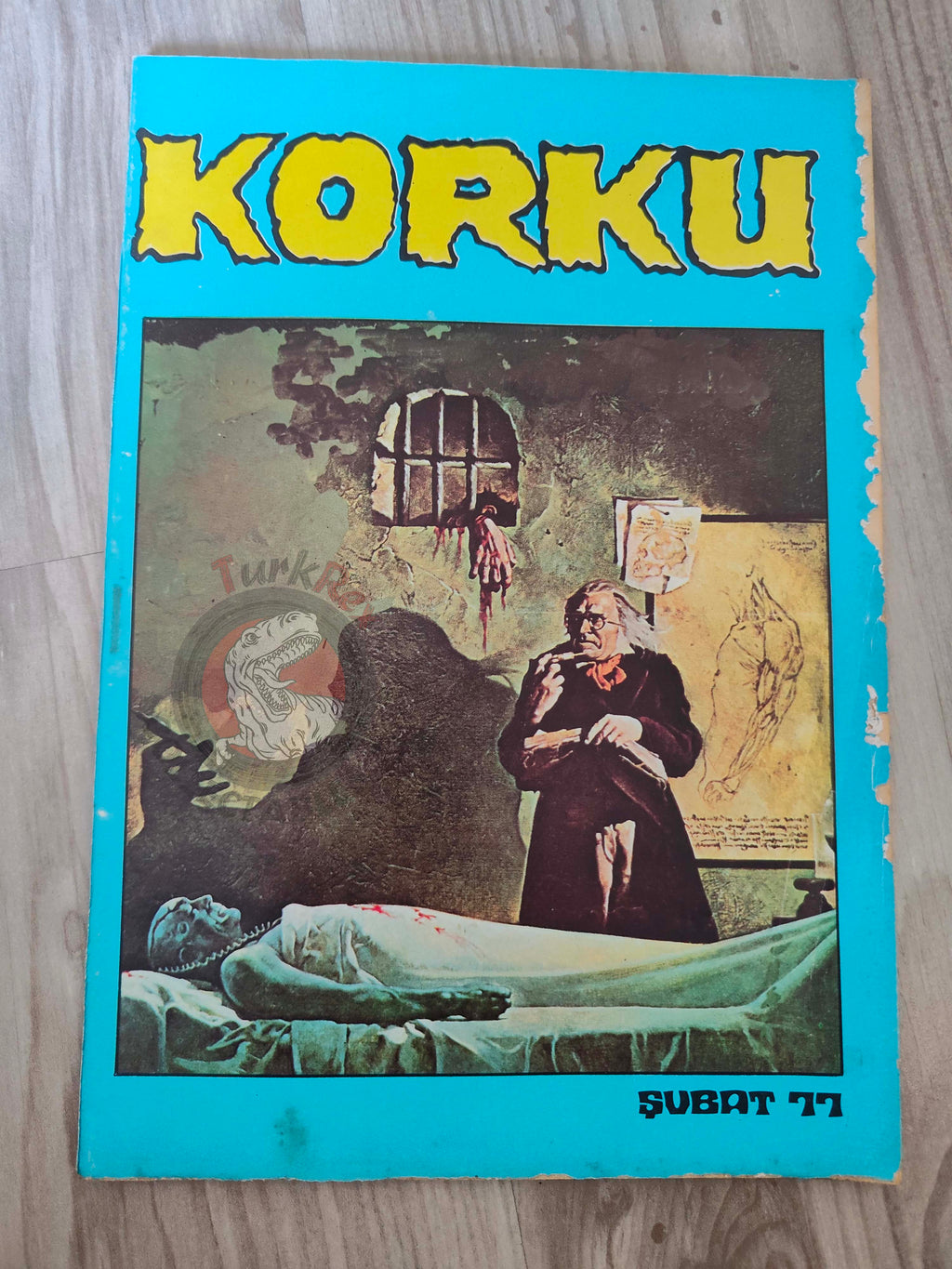 Korku February 1977 Turkish Comic Turkey Vampirella #44 Warren Creepy Eerie