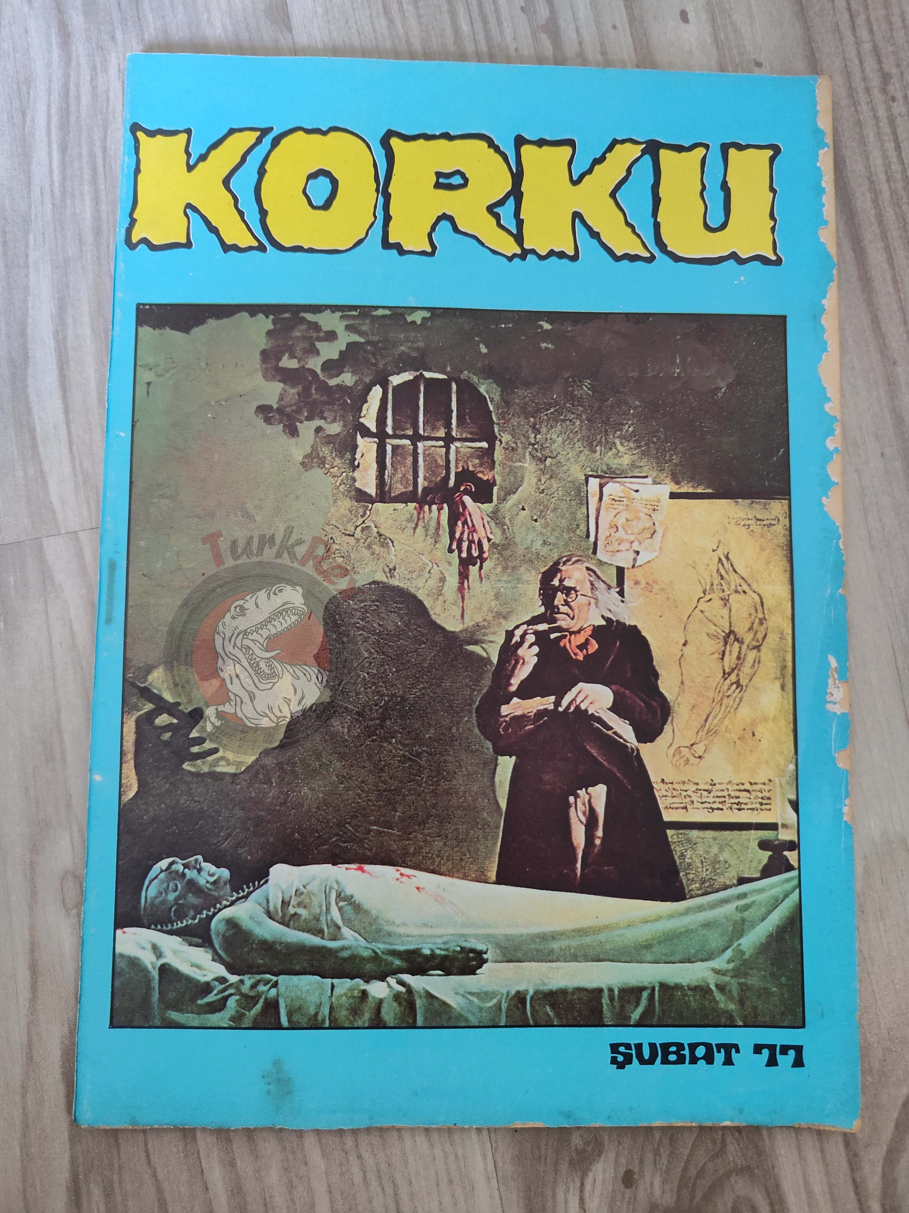 Korku February 1977 Turkish Comic Turkey Vampirella #44 Warren Creepy Eerie