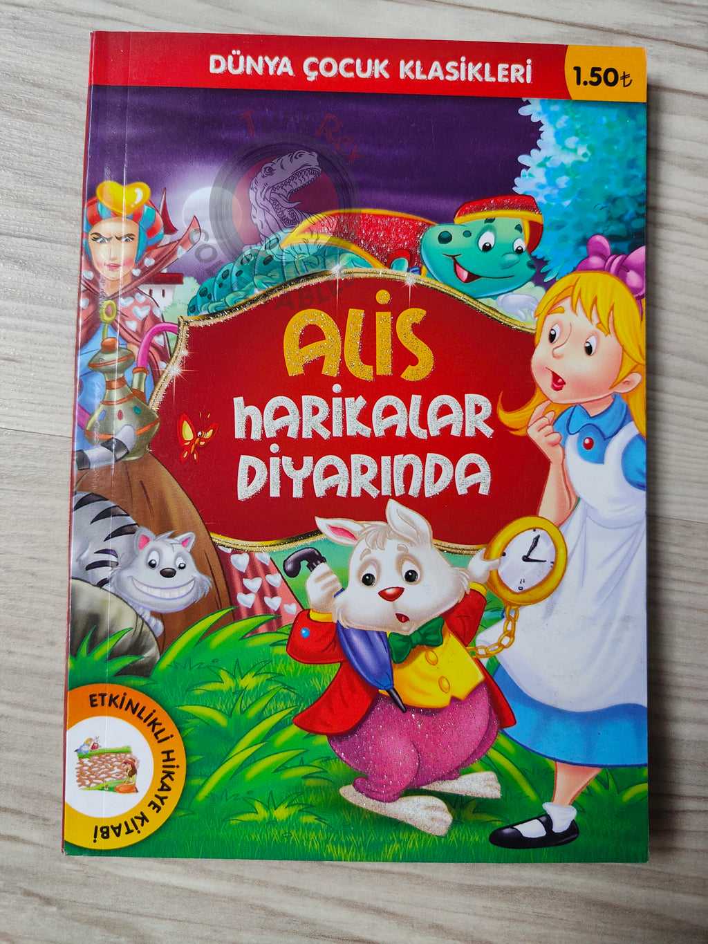 Lewis Carroll – Alice in Wonderland 2012 Turkish Book Turkey Illustrated