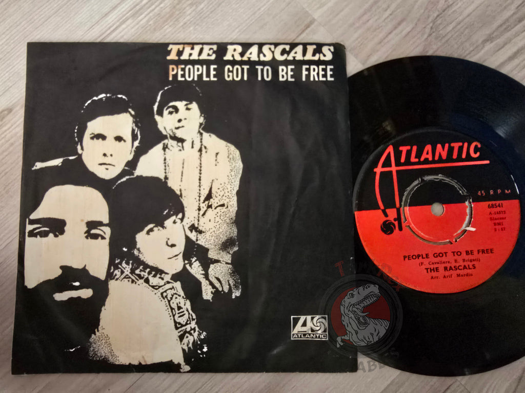 The Rascals – People Got To Be Free 7" Turkish Pressing Vinyl Turkey Edition