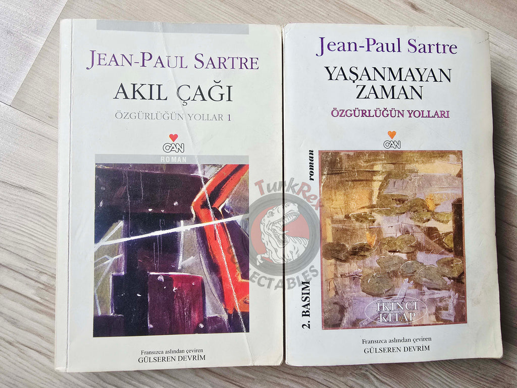 Jean-Paul Sartre – The Roads to Freedom 2001 Turkish Book Turkey