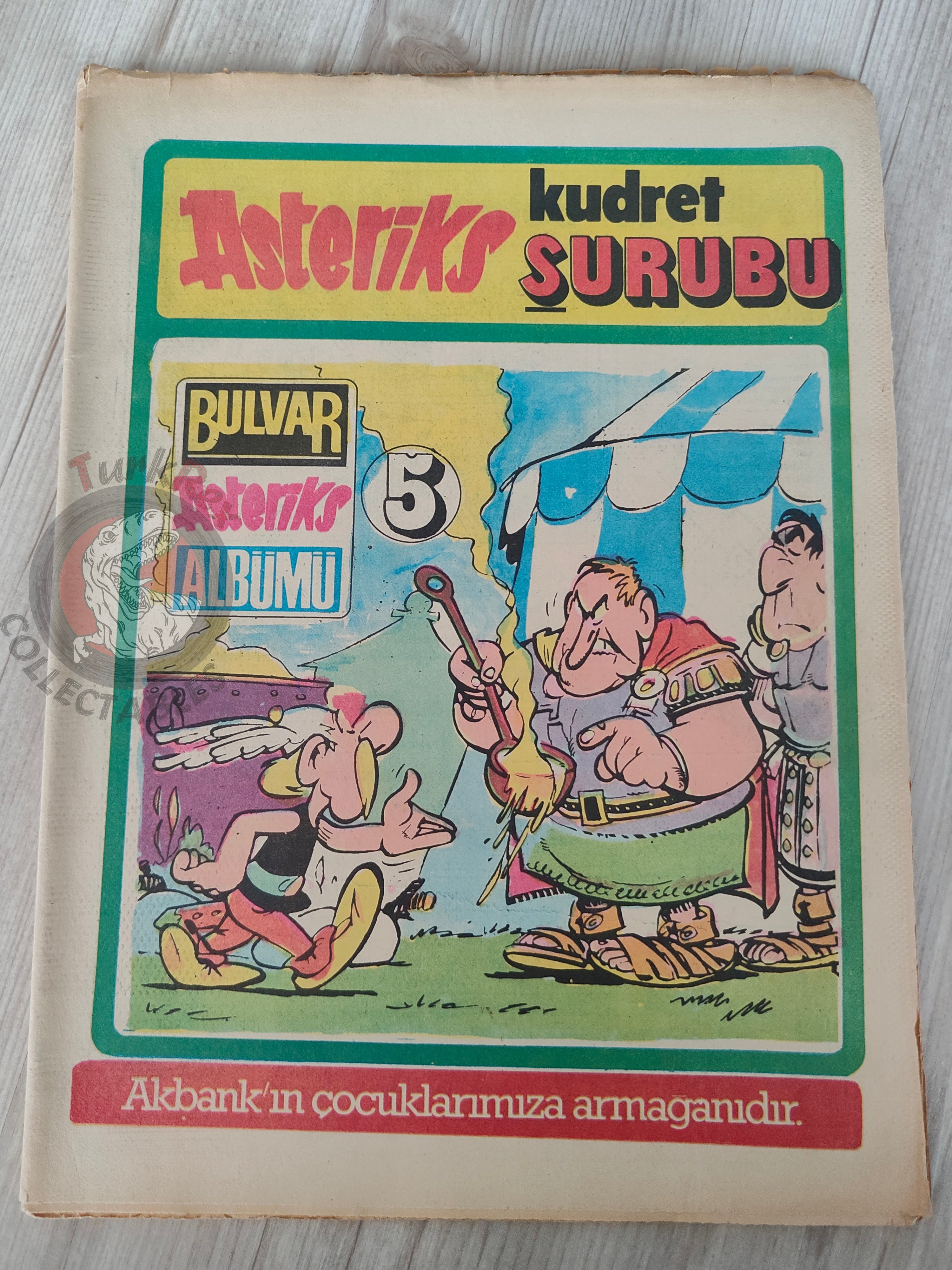 Asterix – Asterix the Gaul  80s Turkish Edition Comic Turkey