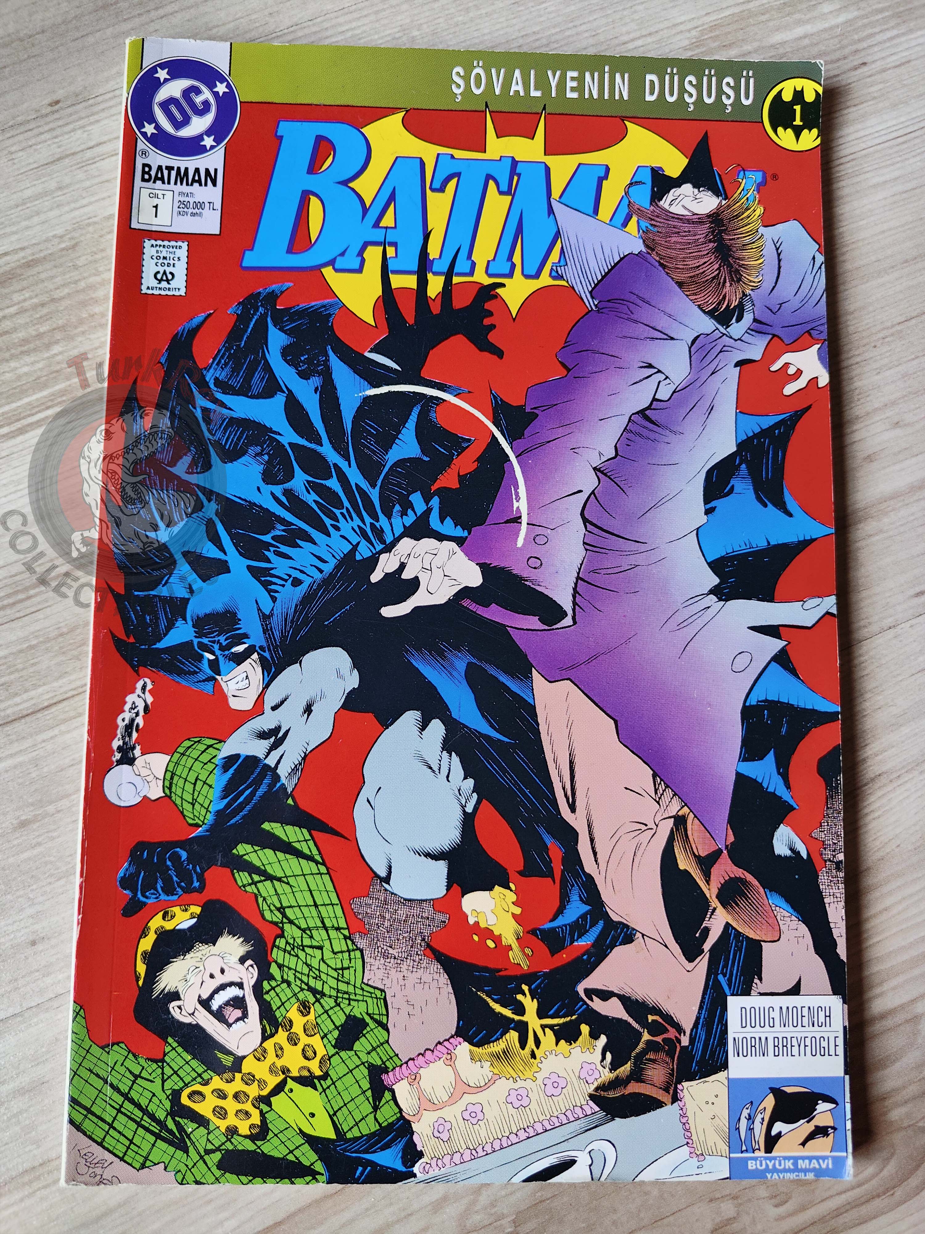 Batman: Knightfall Volume 1 1995 Turkish Comic Turkey  #491 #492 #493 #659