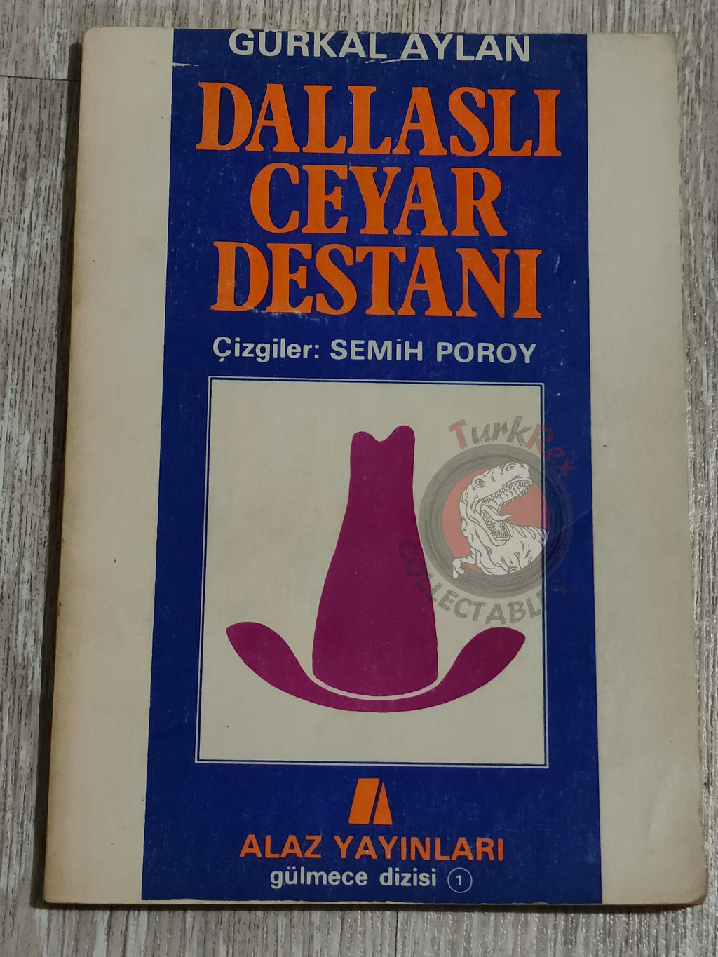 Dallas Tv Series Cartoon Book 1982 Unique Turkish Comic Turkey J.R. Ewing
