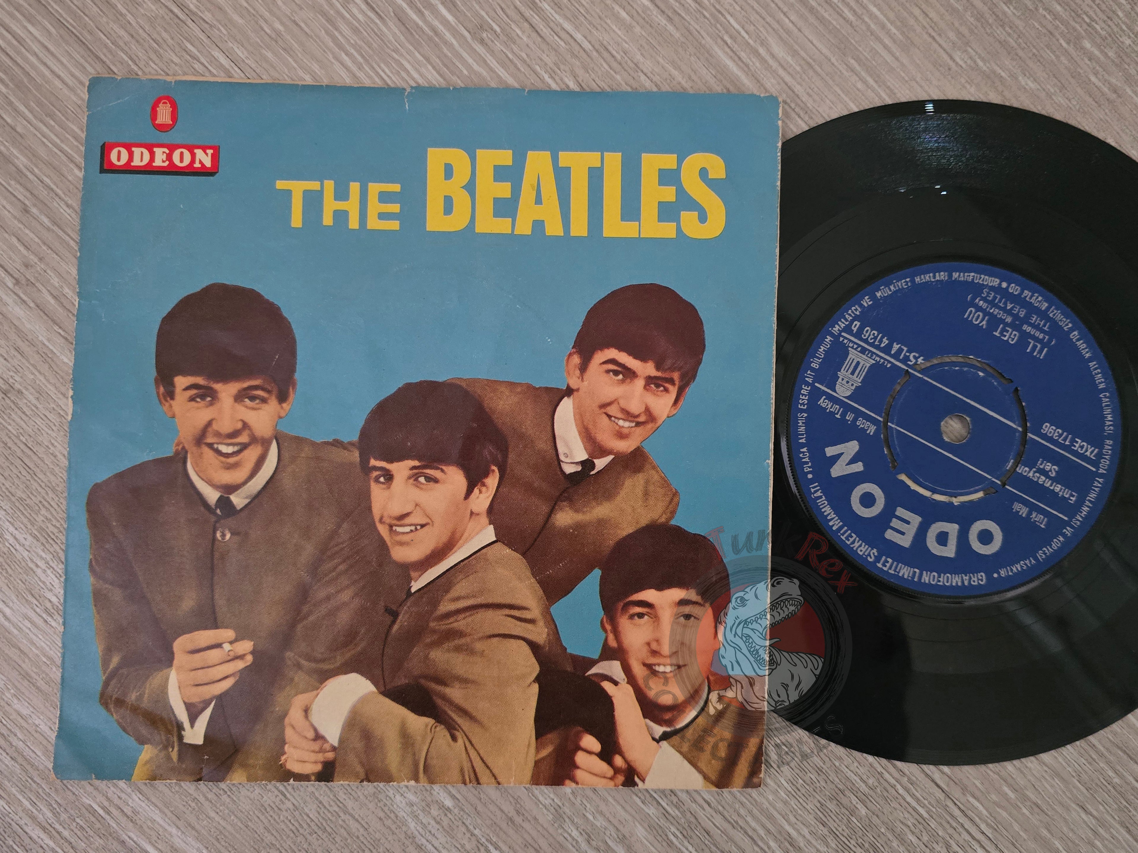 The Beatles – She Loves You / I'll Get You 7" Turkish Pressing Vinyl Turkey Edition