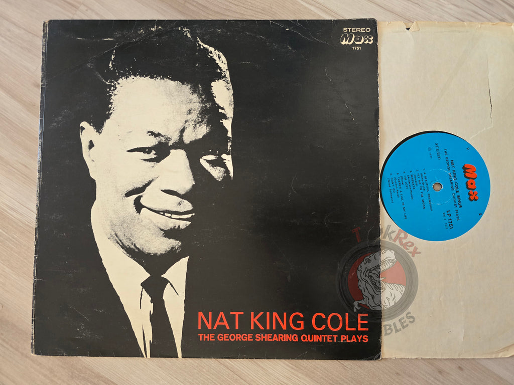 Nat King Cole / George Shearing –  George Shearing Quintet Plays Turkish Pressing Vinyl Turkey Edition